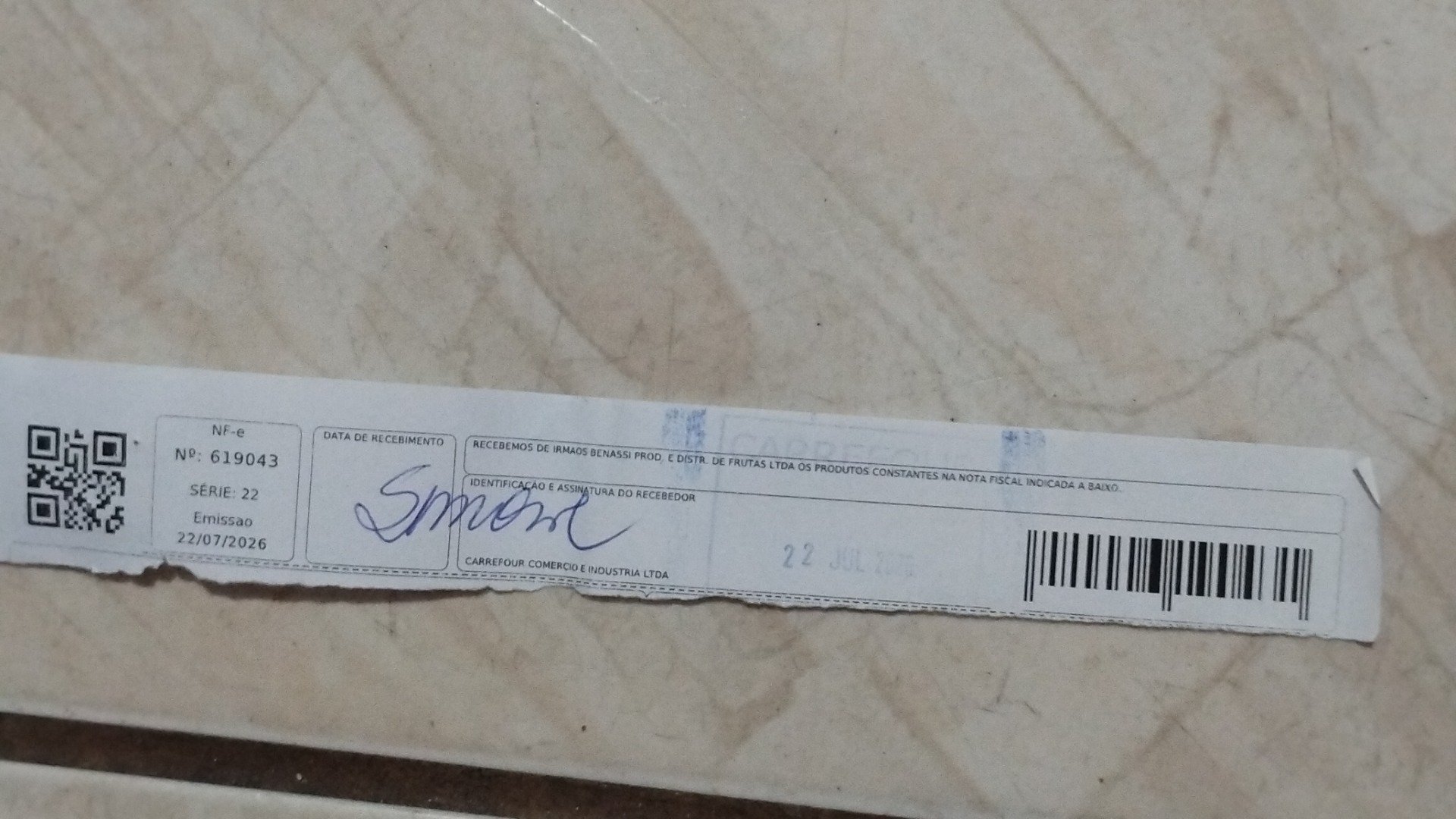 Canhoto 165133893