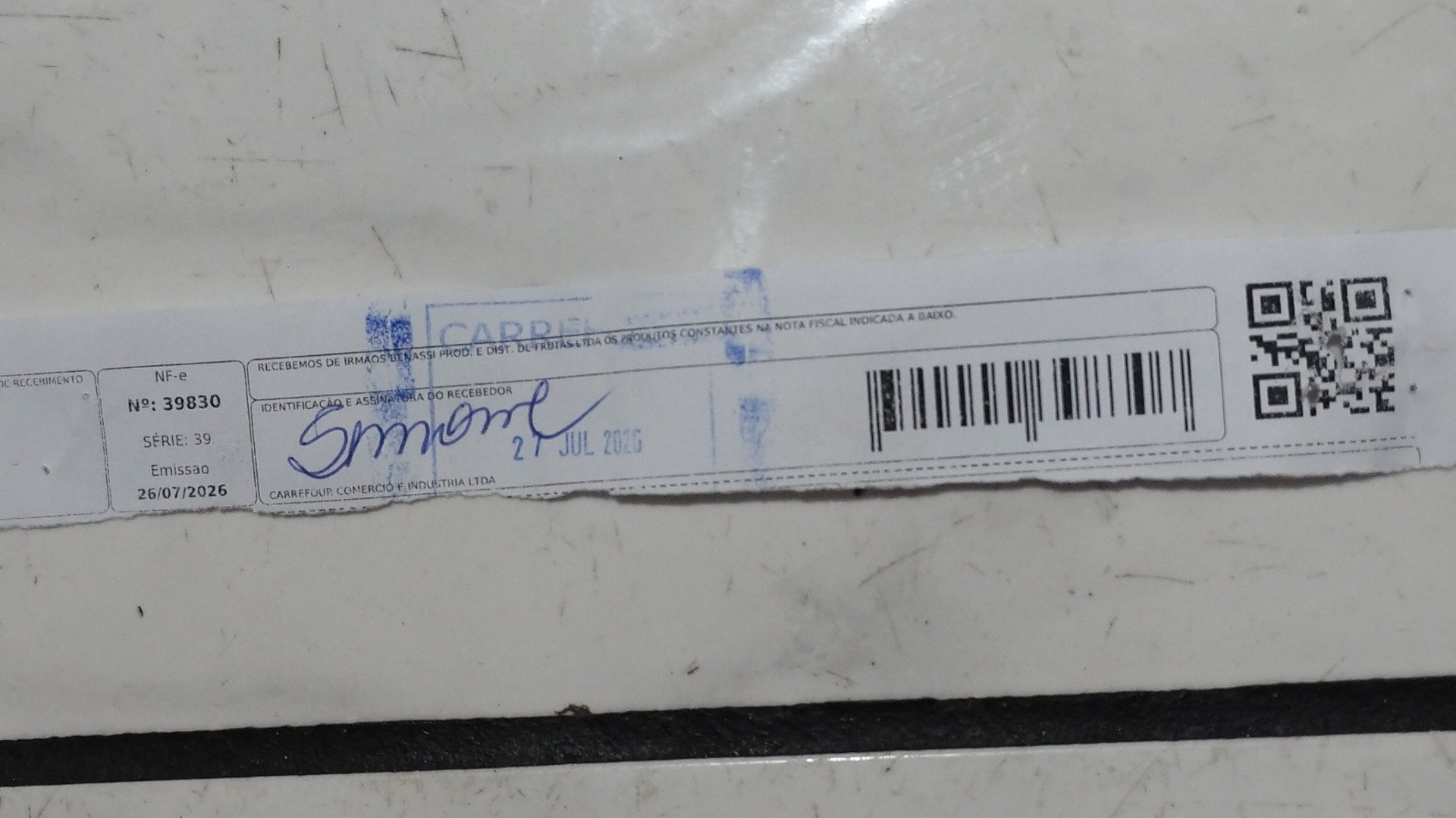 Canhoto 165969293