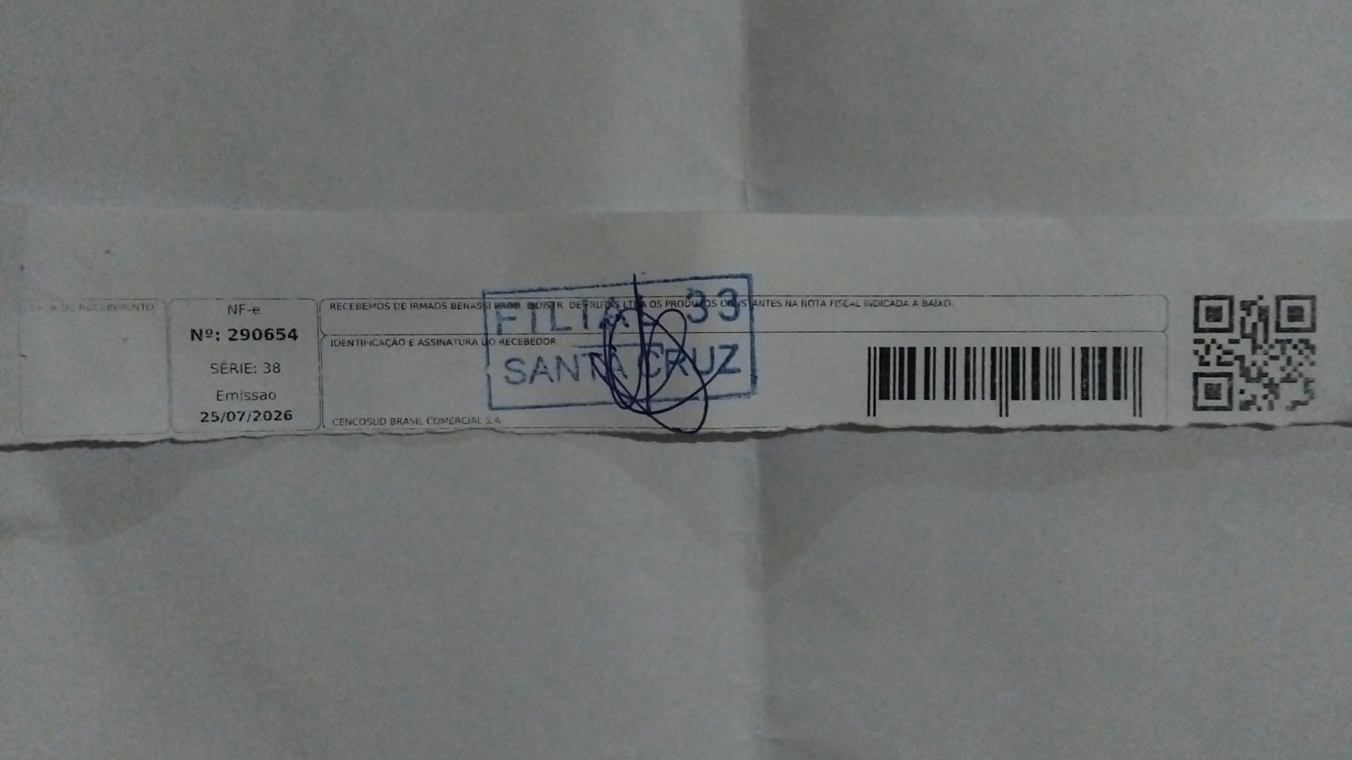 Canhoto 165845693