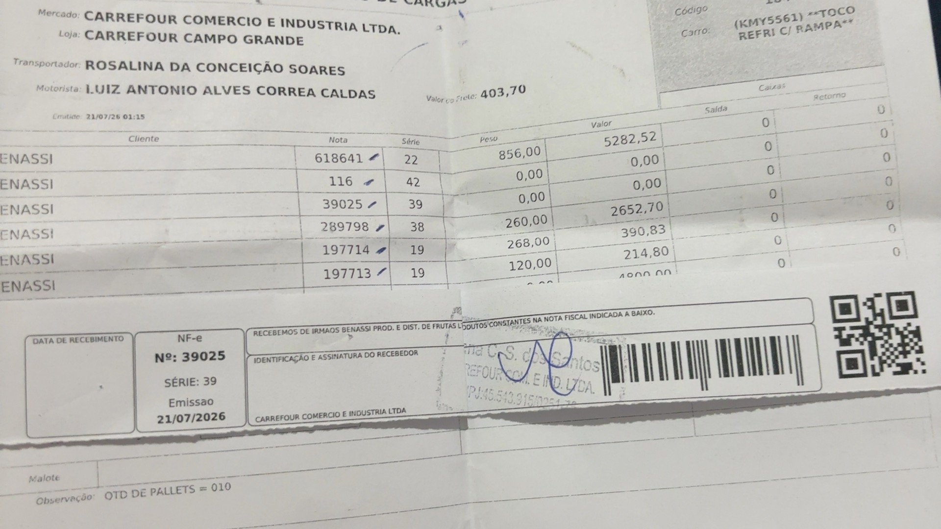 Canhoto 164965893