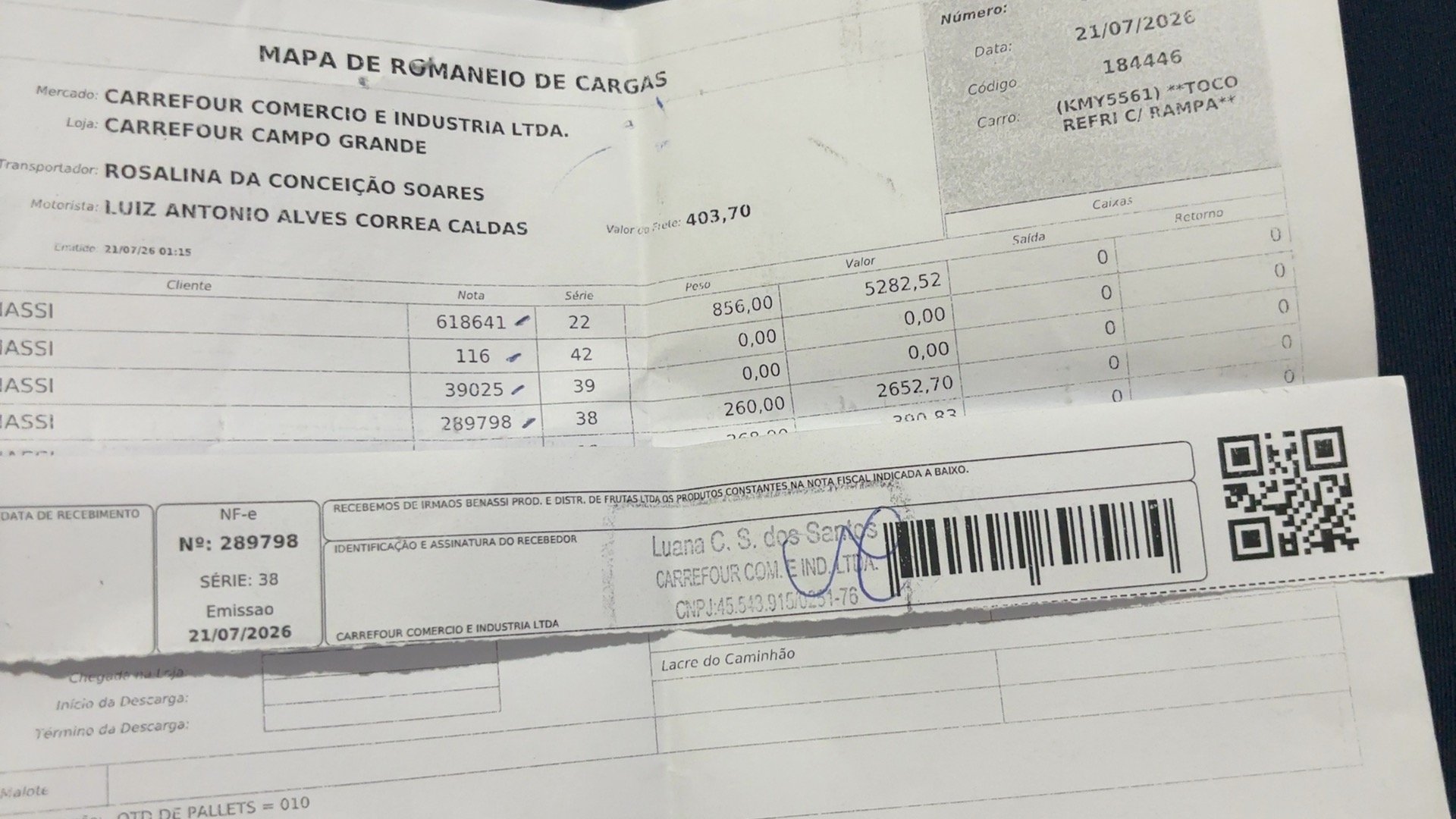 Canhoto 164965993