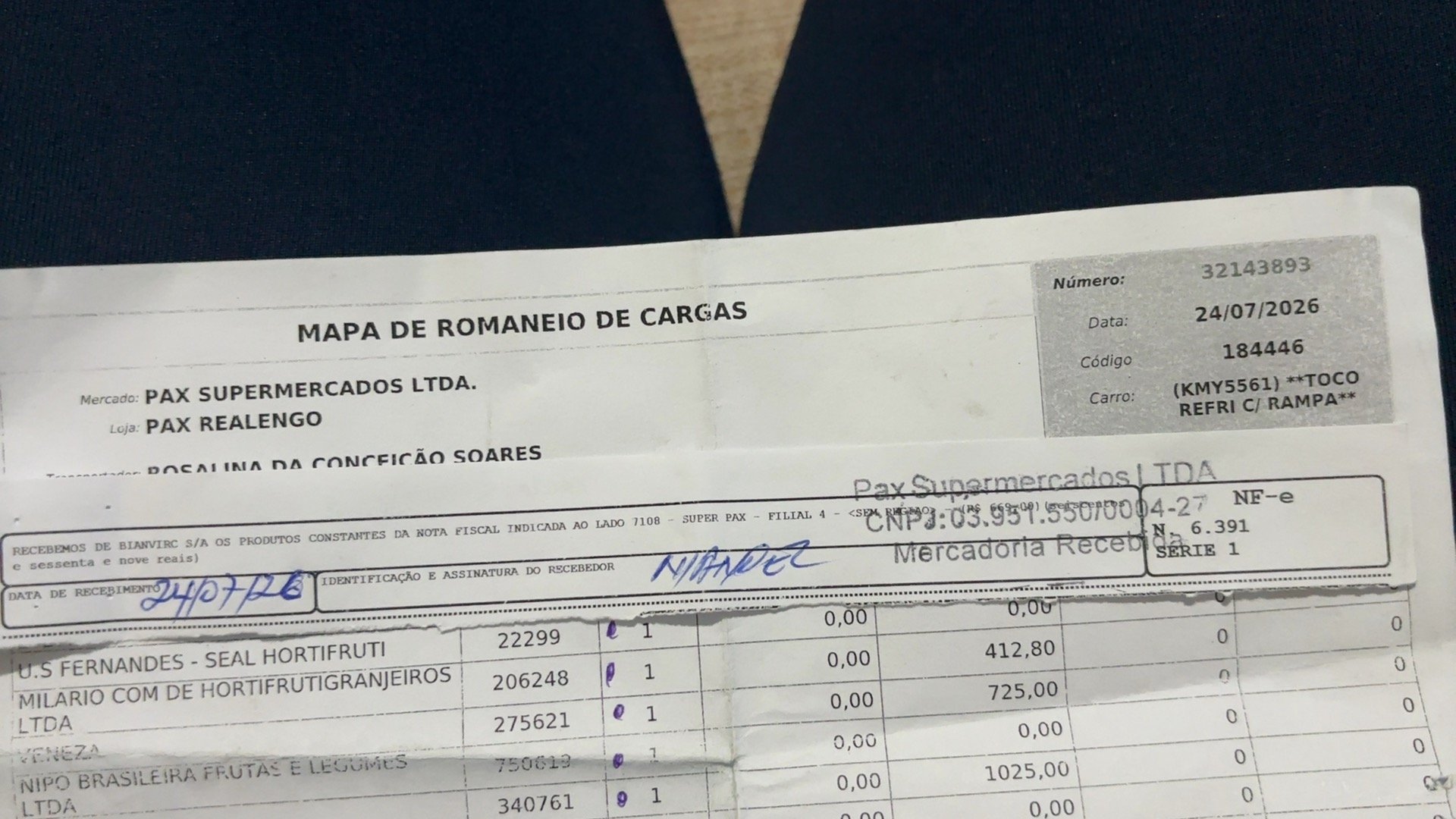 Canhoto 165699393