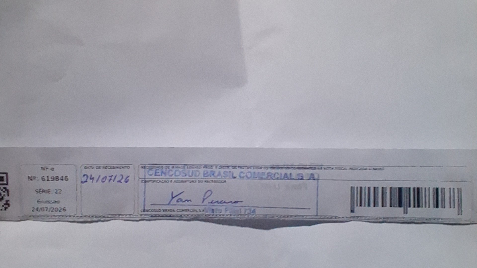 Canhoto 165631493