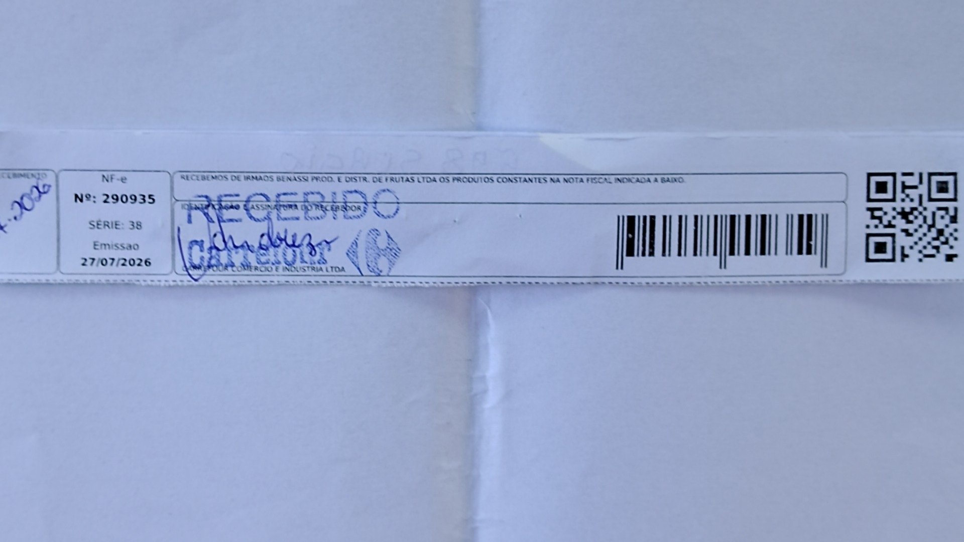 Canhoto 166163693