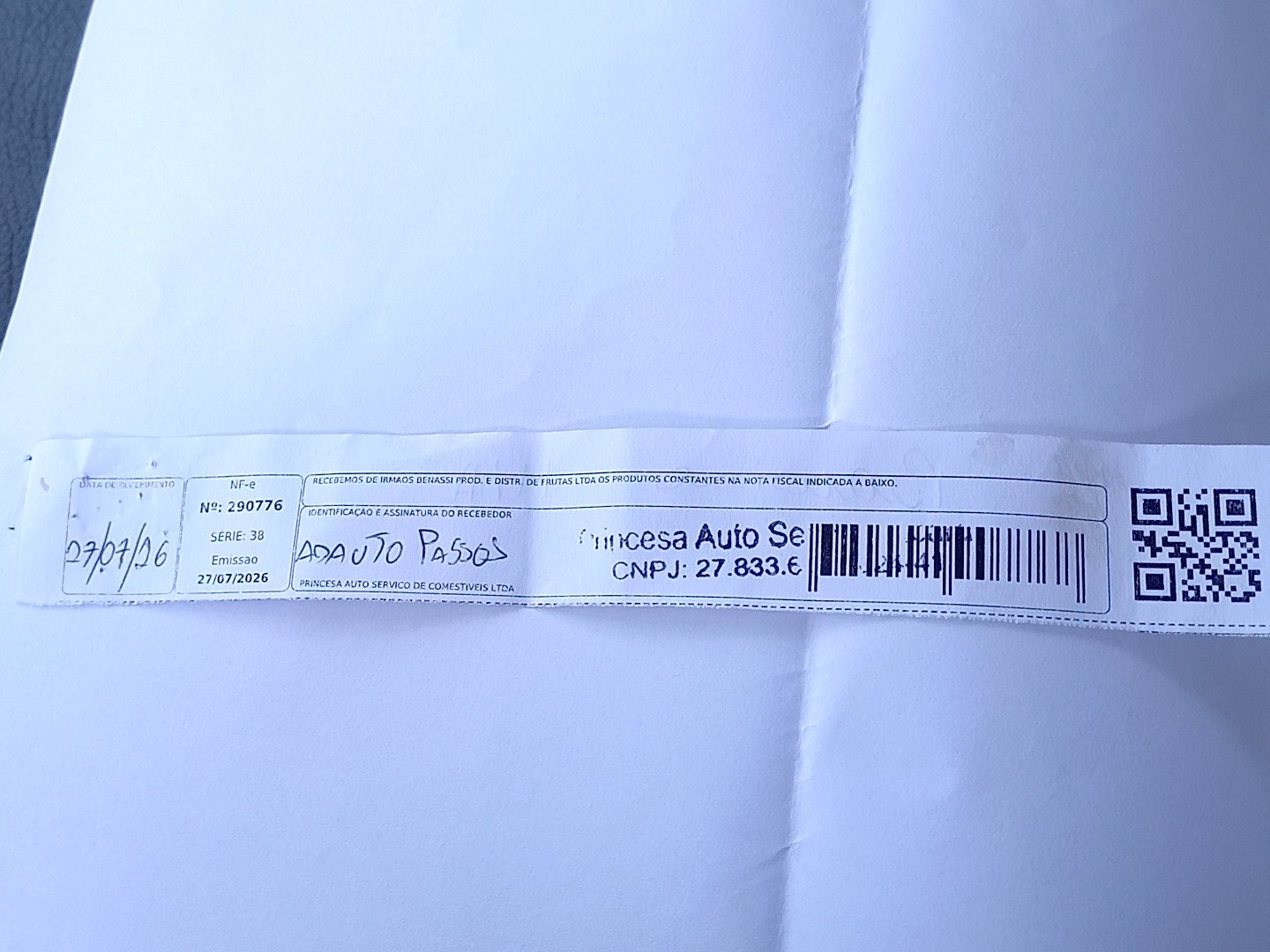Canhoto 166006993