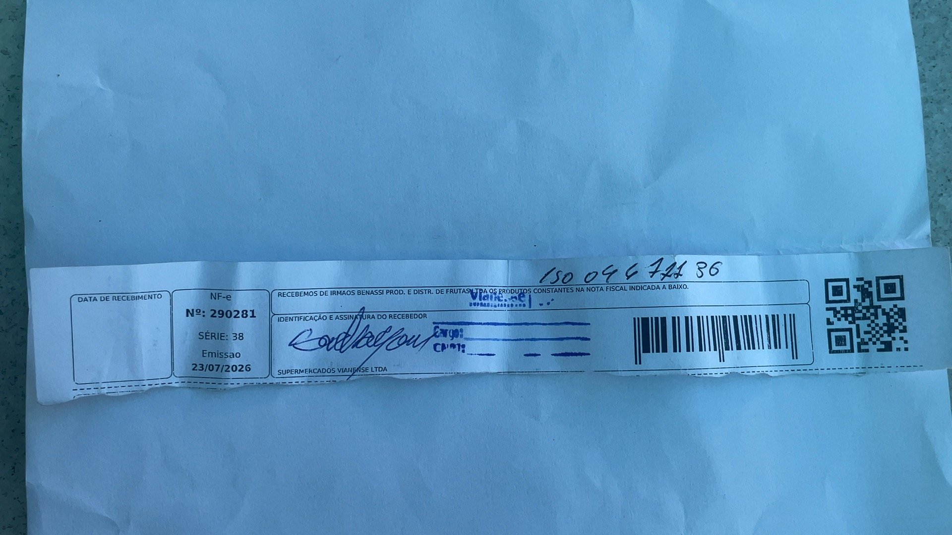 Canhoto 165469793