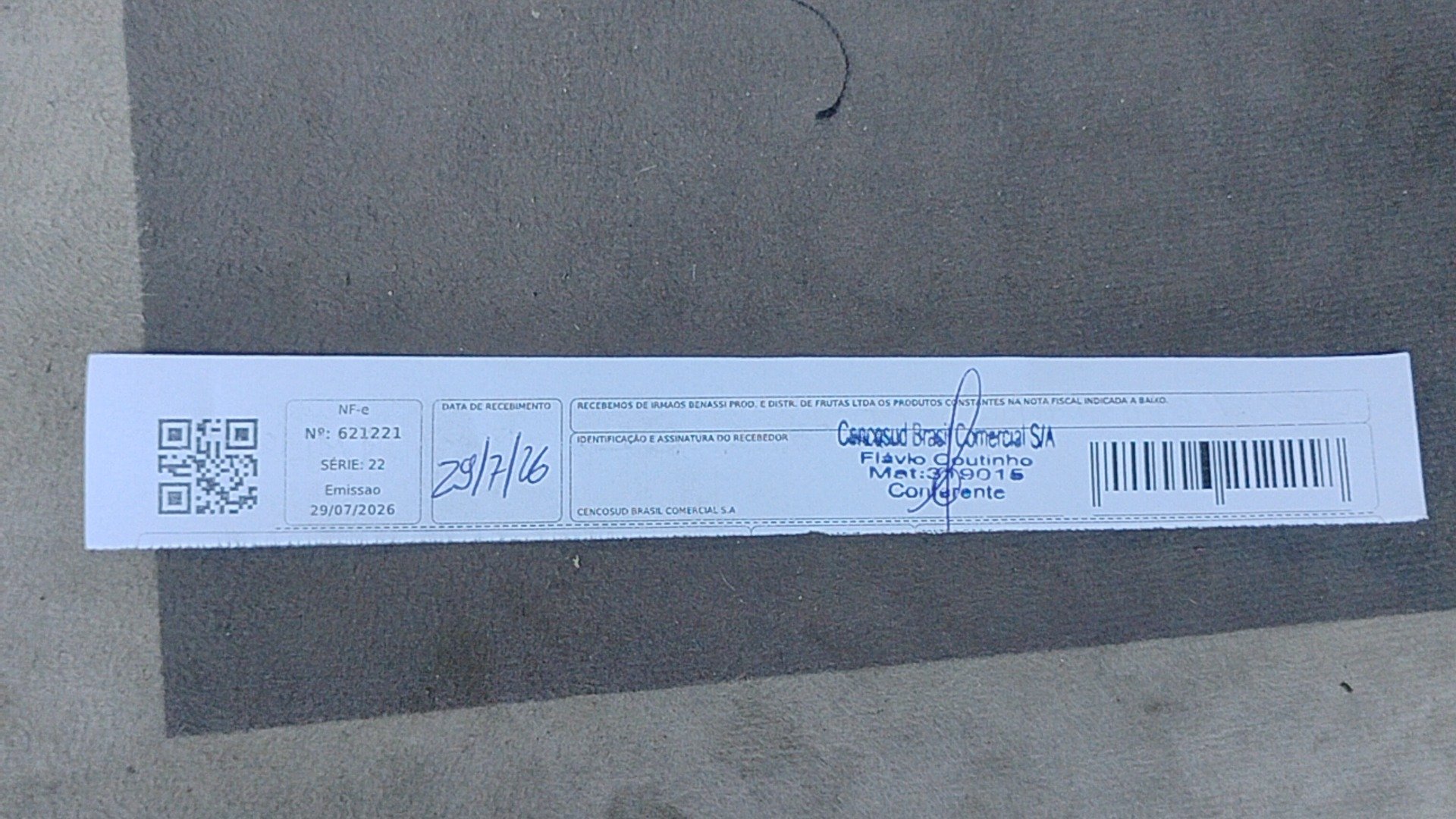 Canhoto 166394893