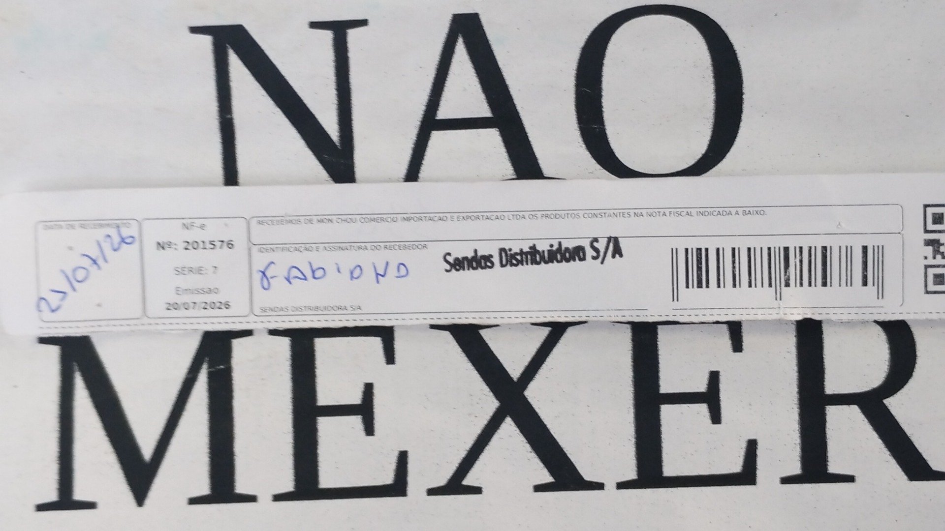 Canhoto 164962693