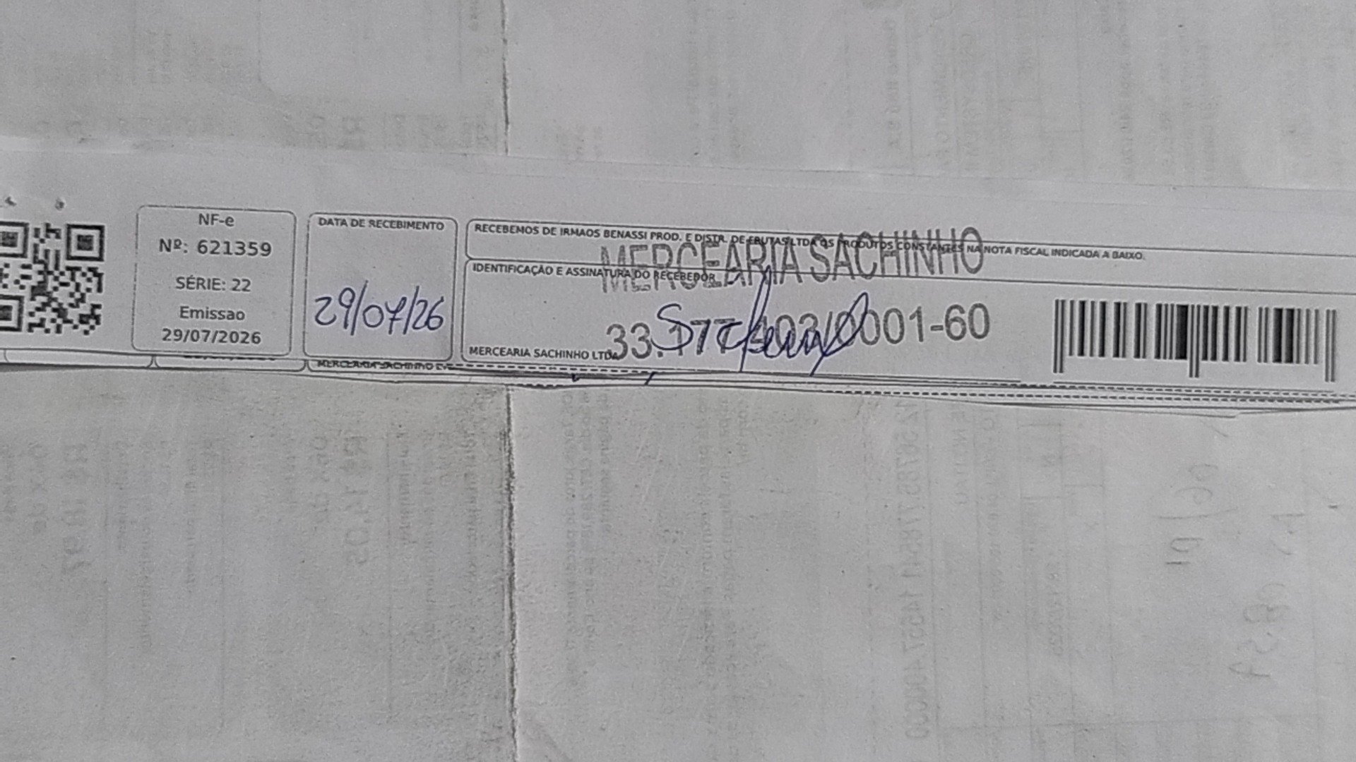 Canhoto 166482993