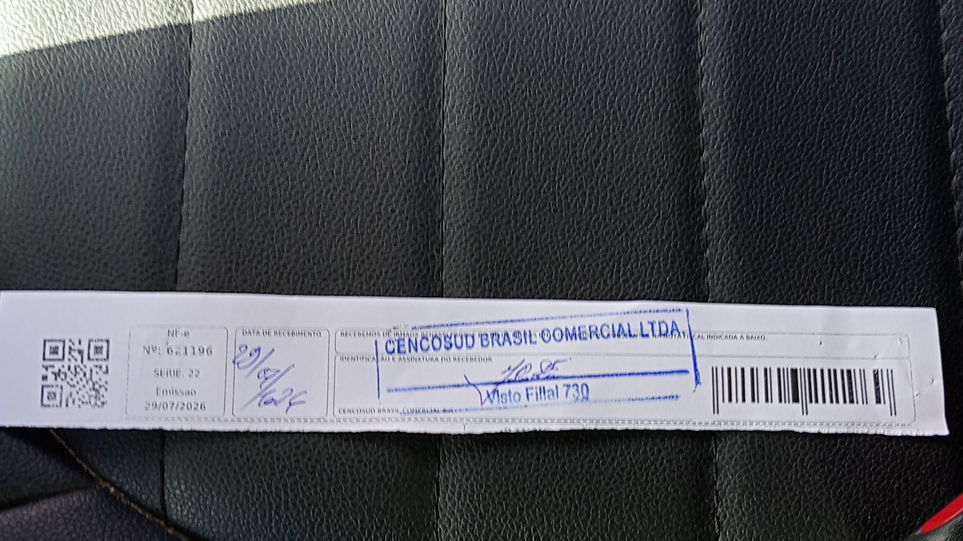 Canhoto 166401993
