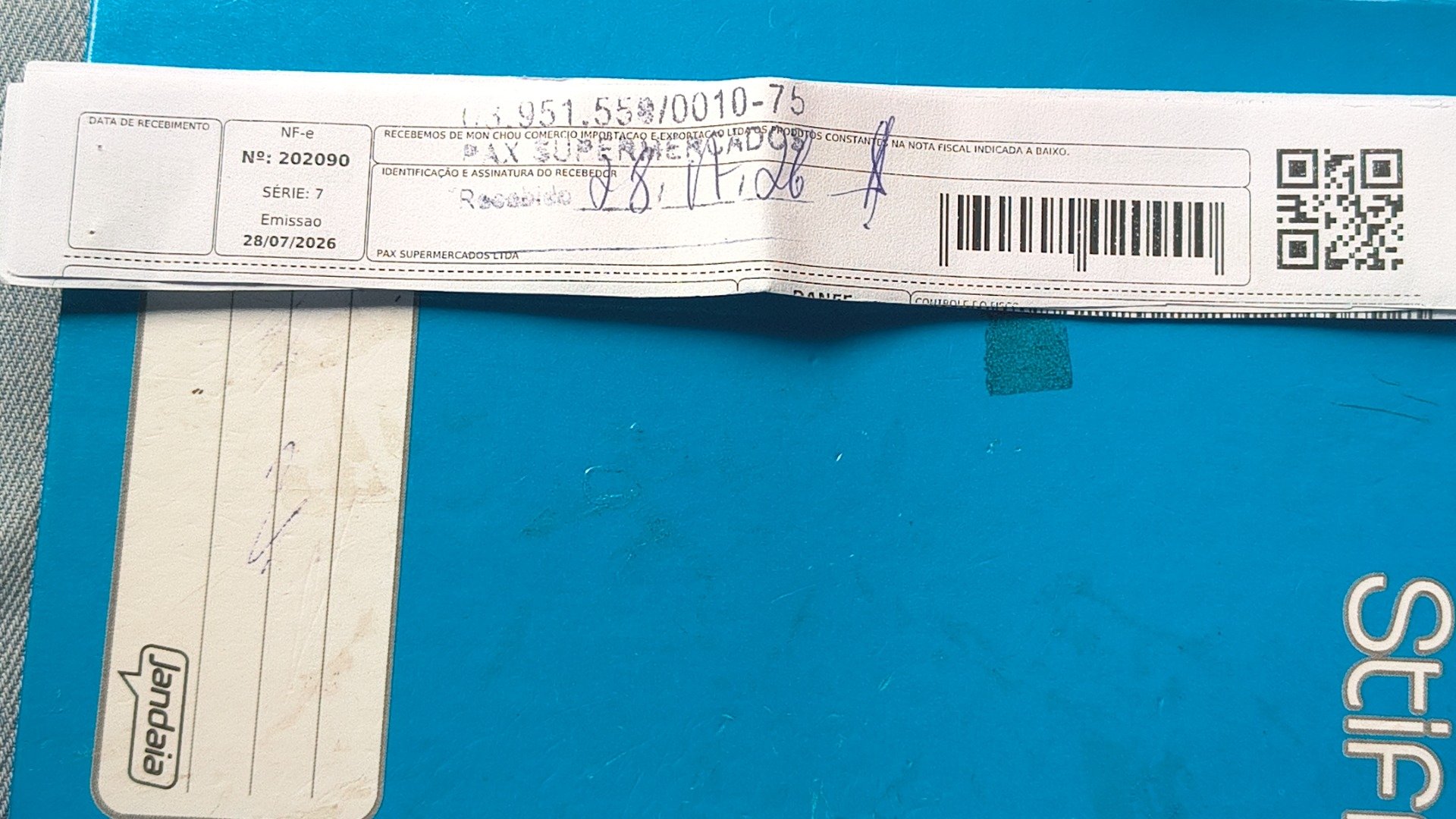 Canhoto 166287693