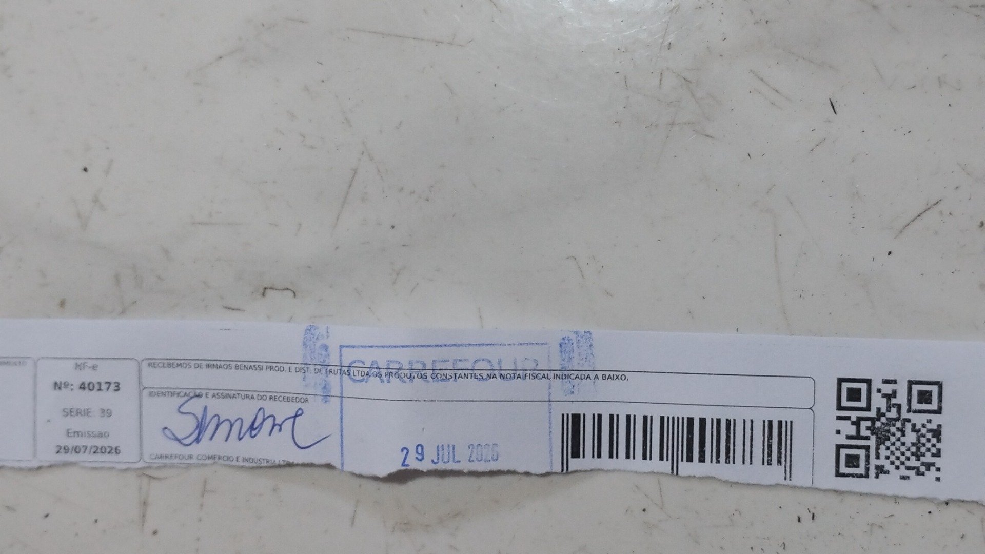 Canhoto 166357693