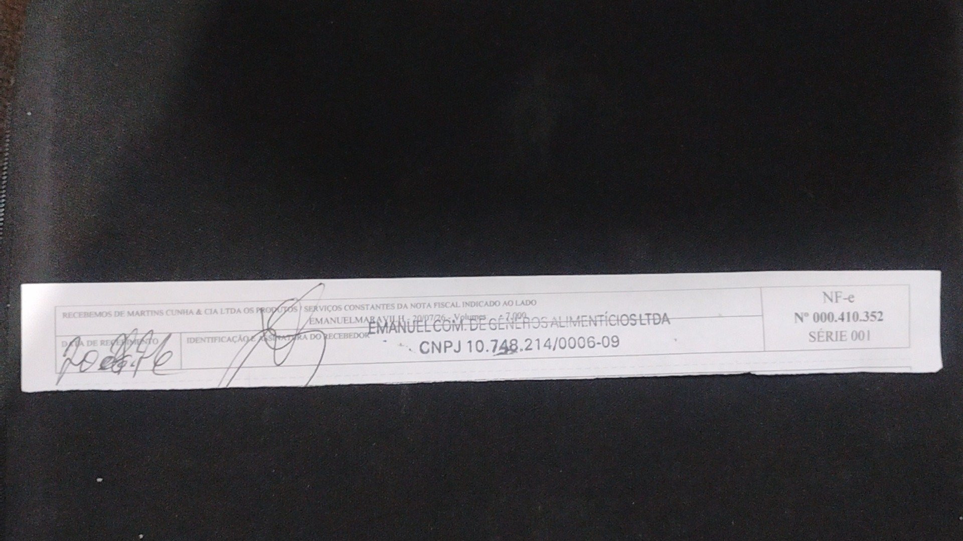 Canhoto 164840293