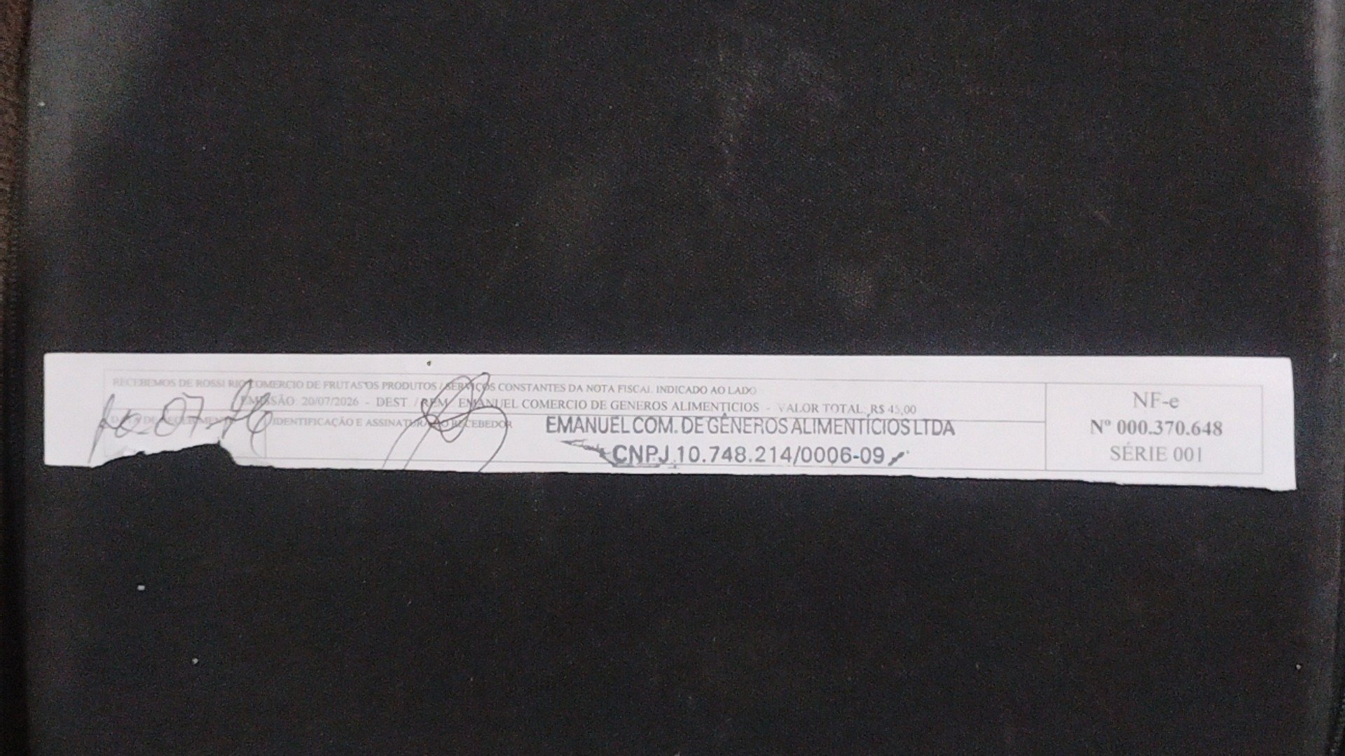 Canhoto 164840393