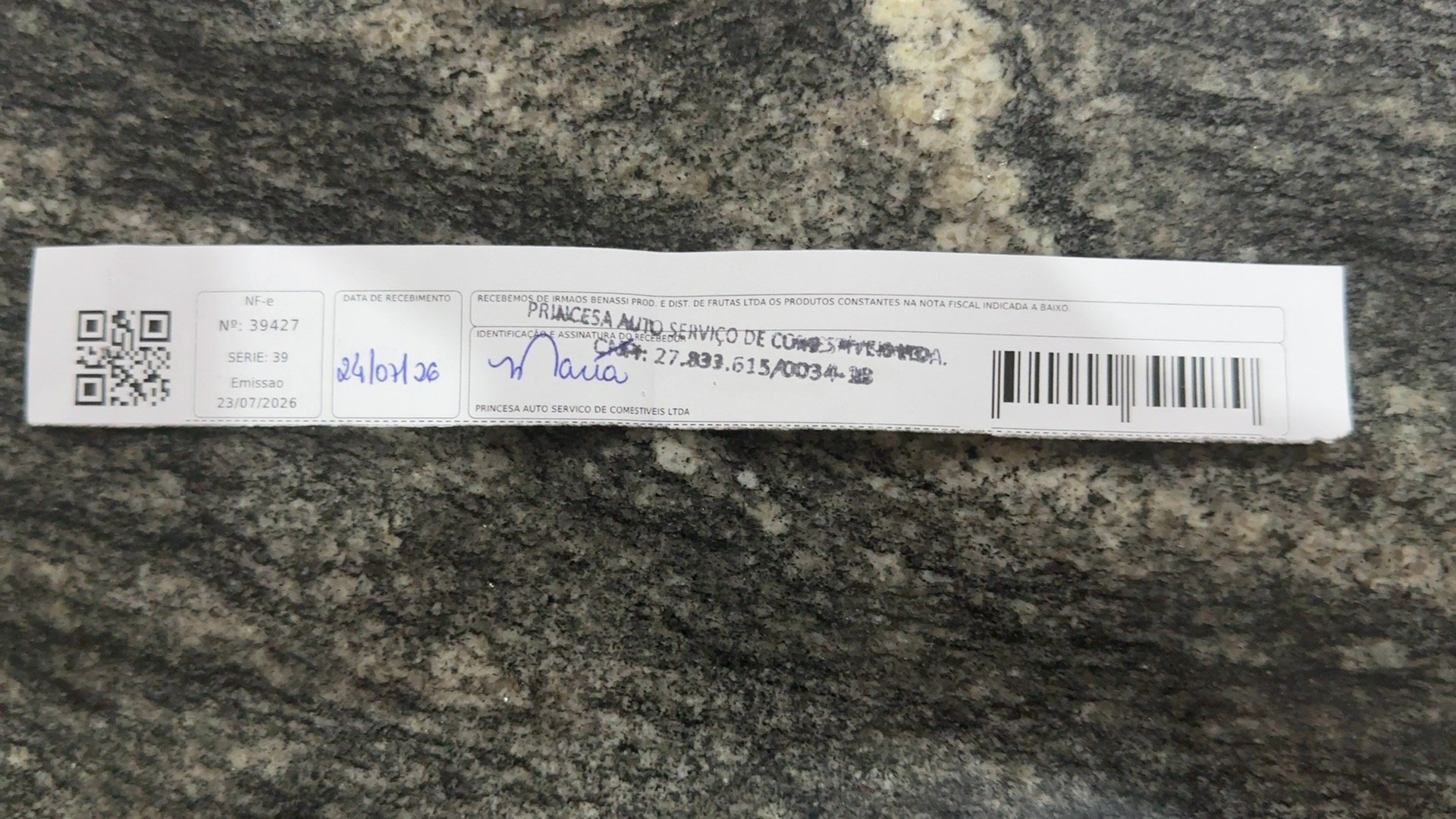Canhoto 165592793