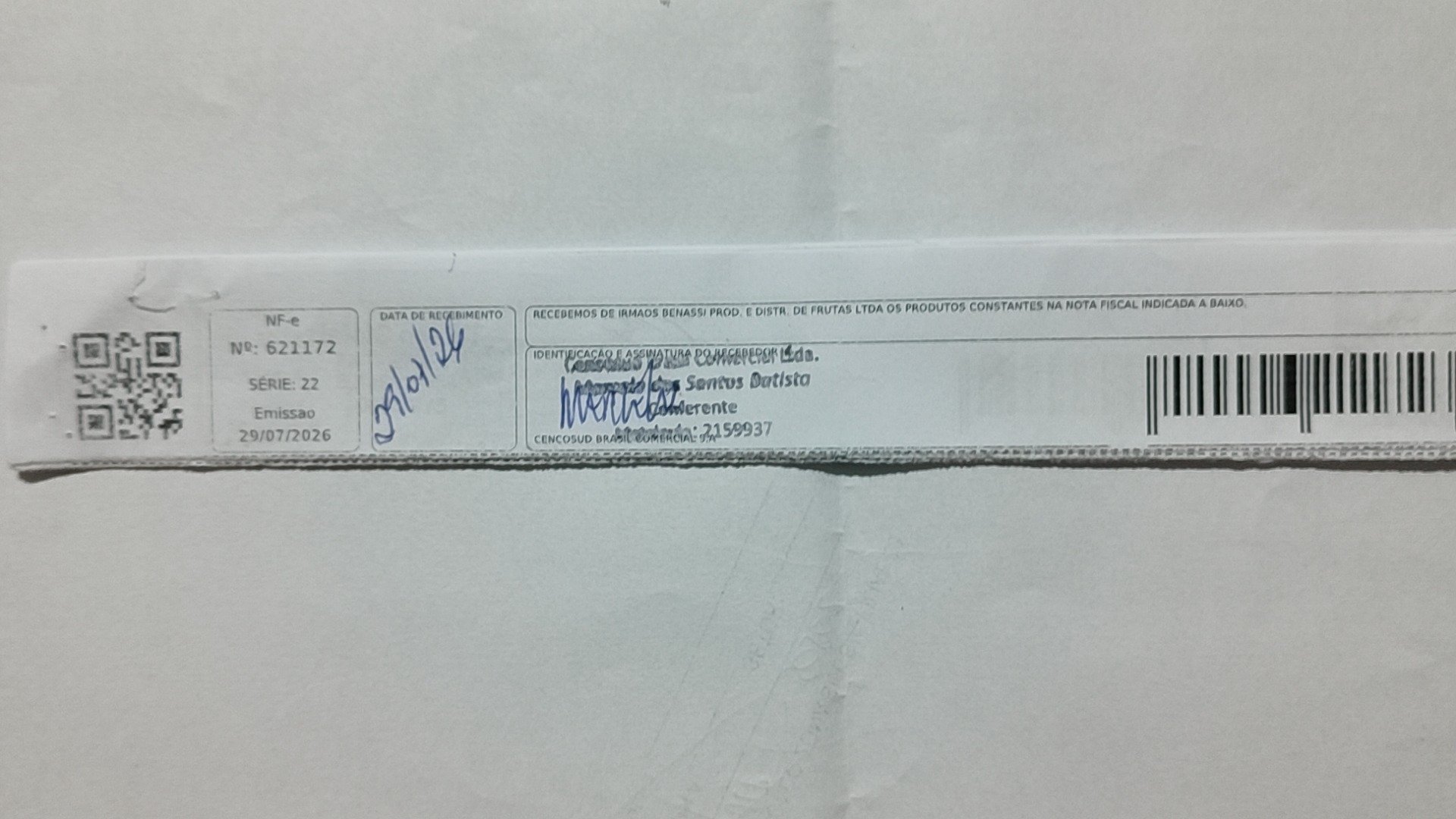 Canhoto 166434093