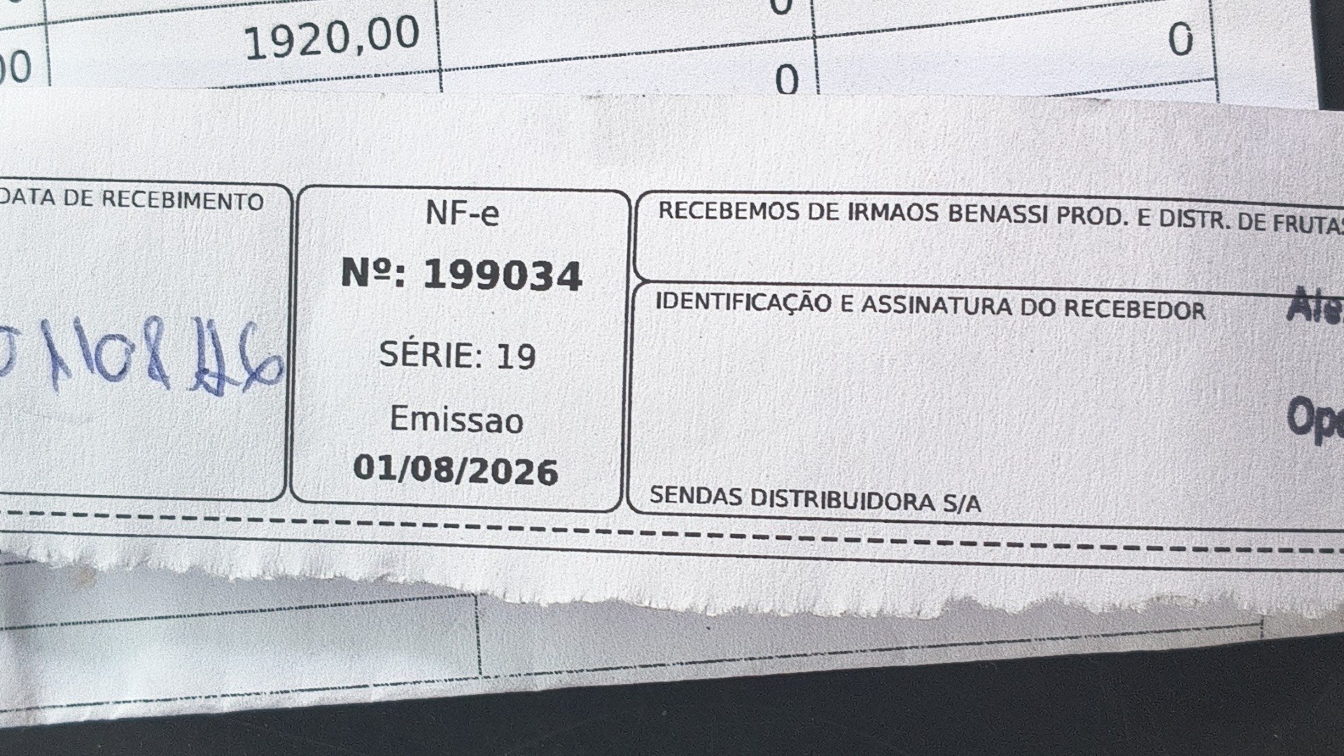 Canhoto 167175493