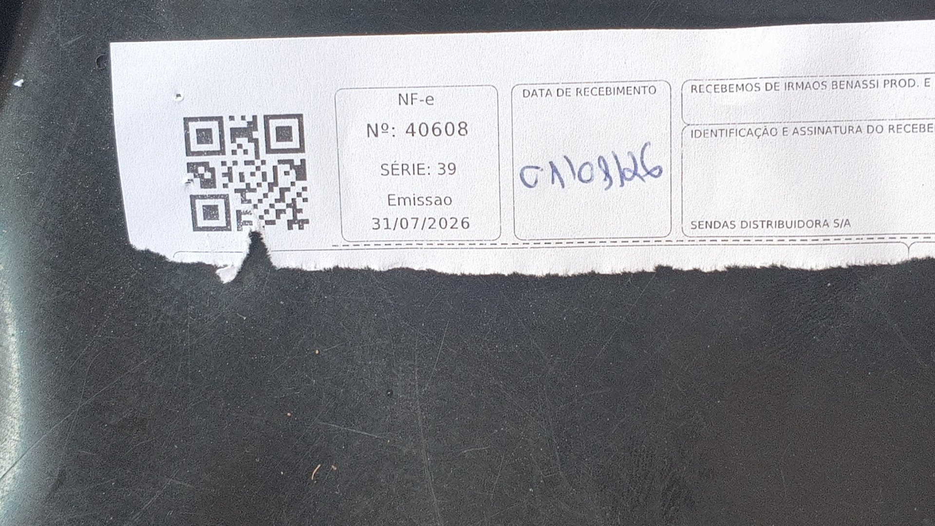 Canhoto 167011493