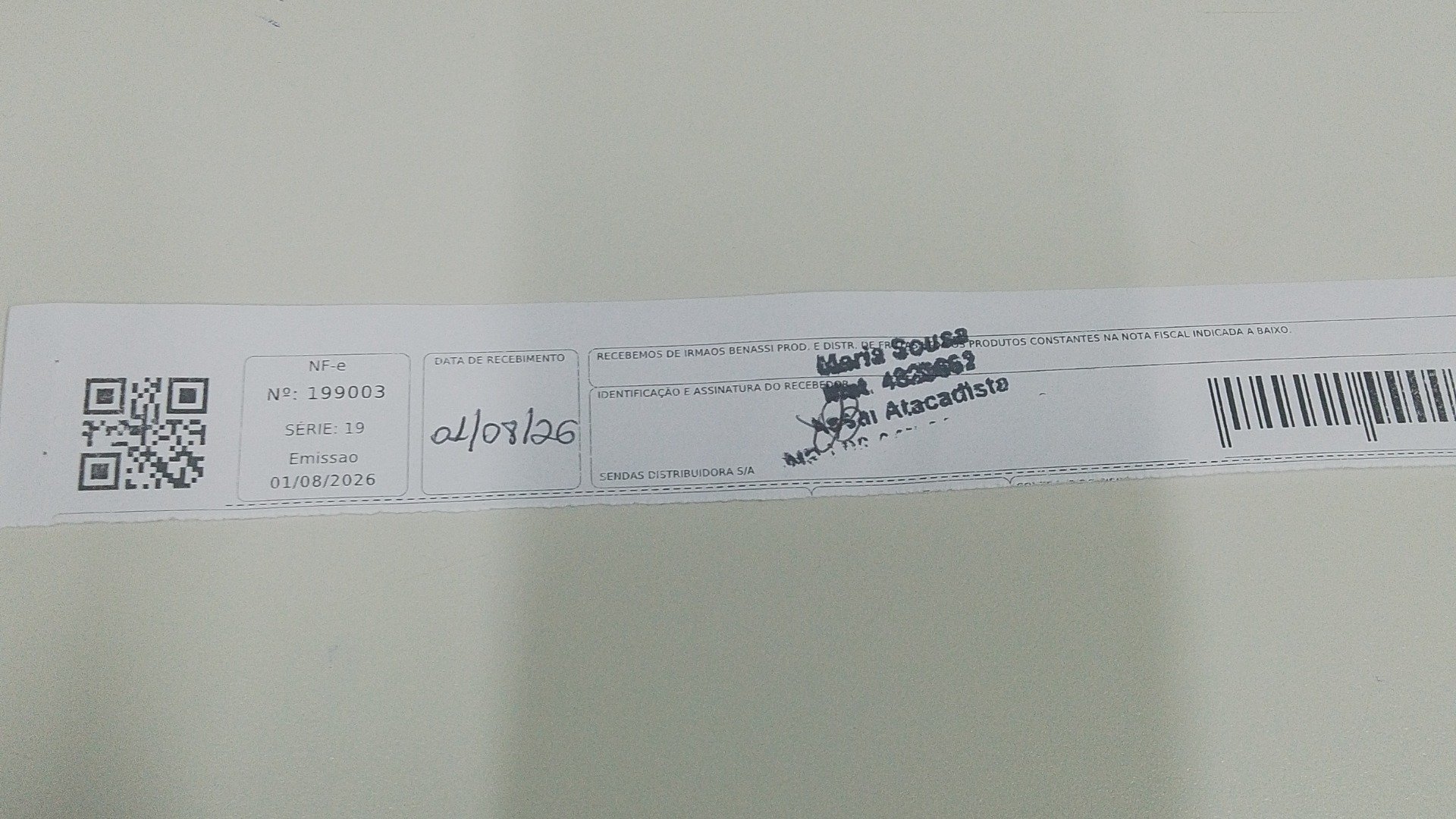 Canhoto 167038893