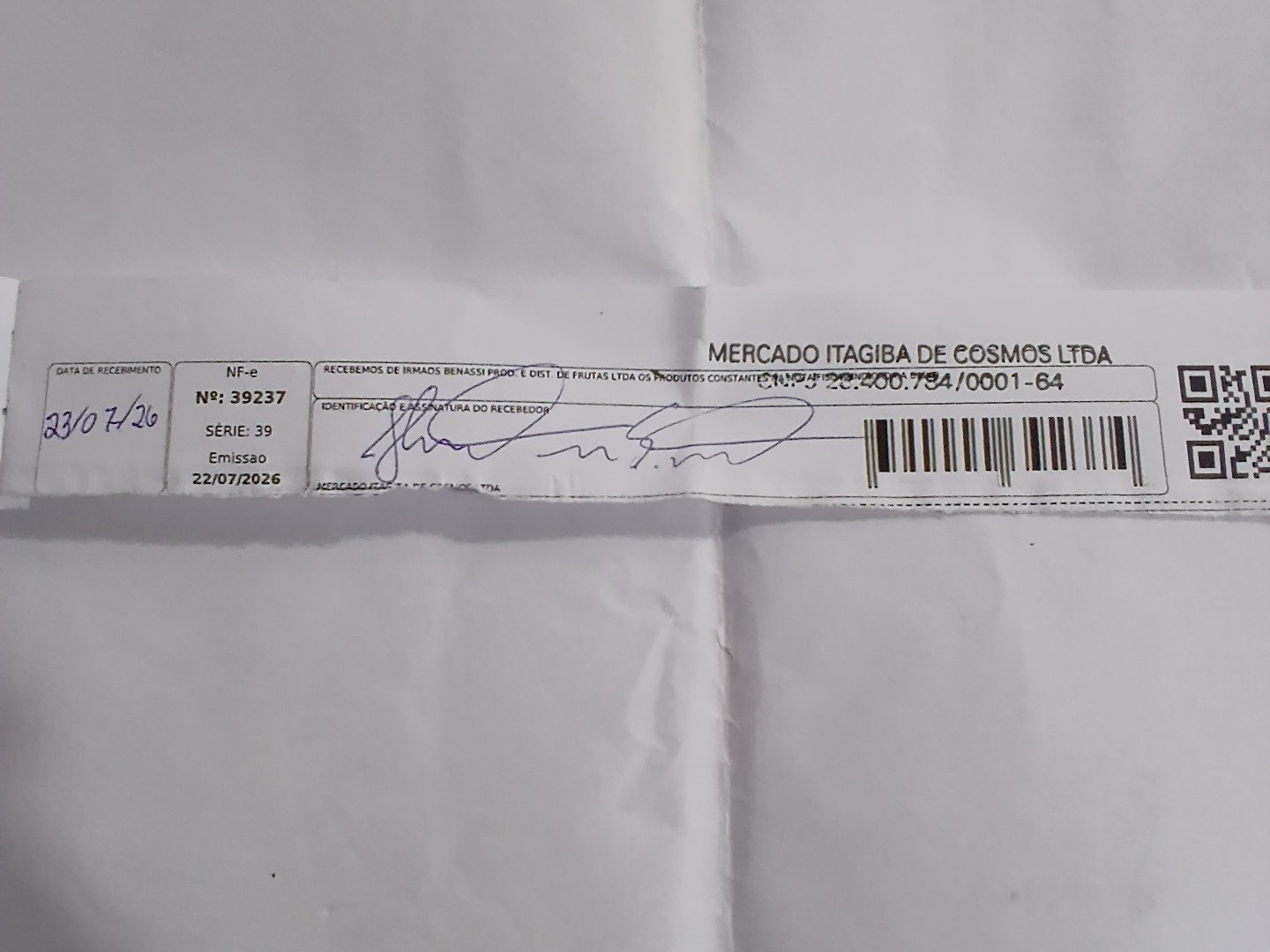 Canhoto 165338693