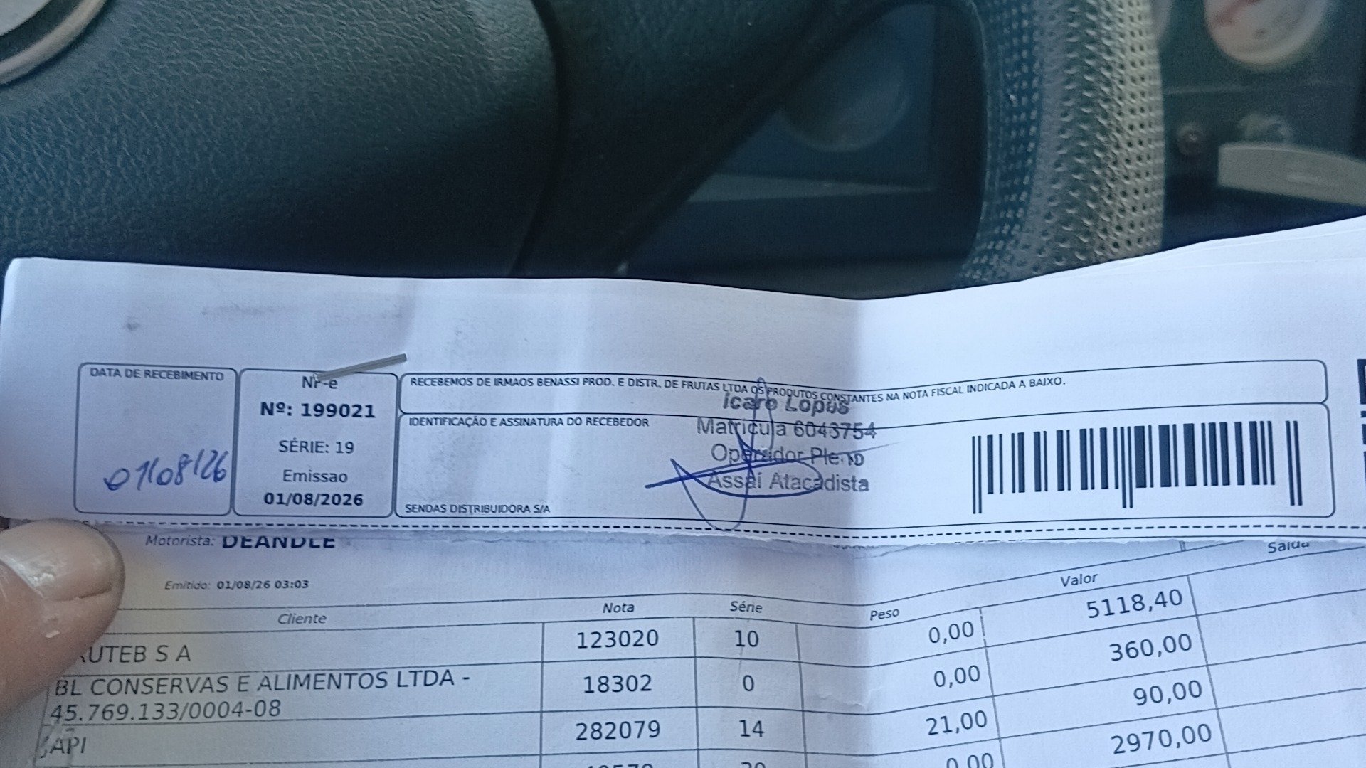 Canhoto 167174393
