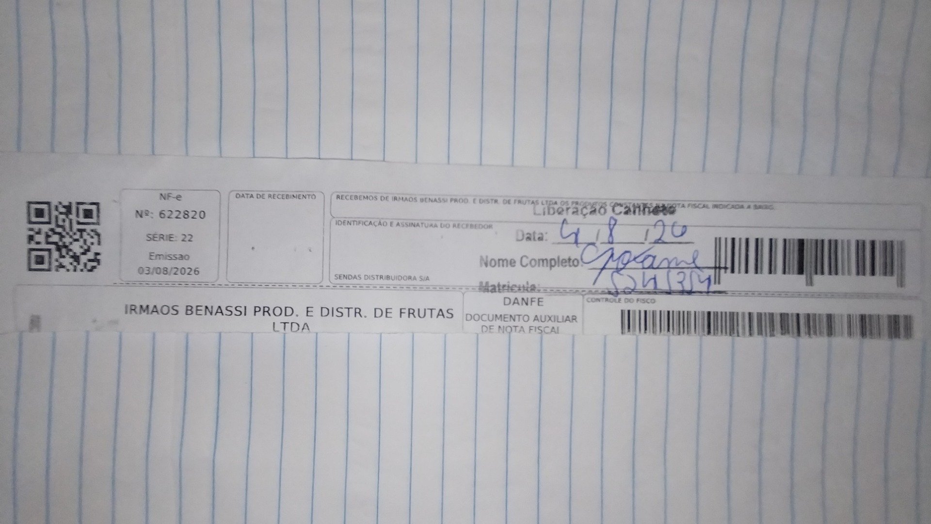 Canhoto 167389593