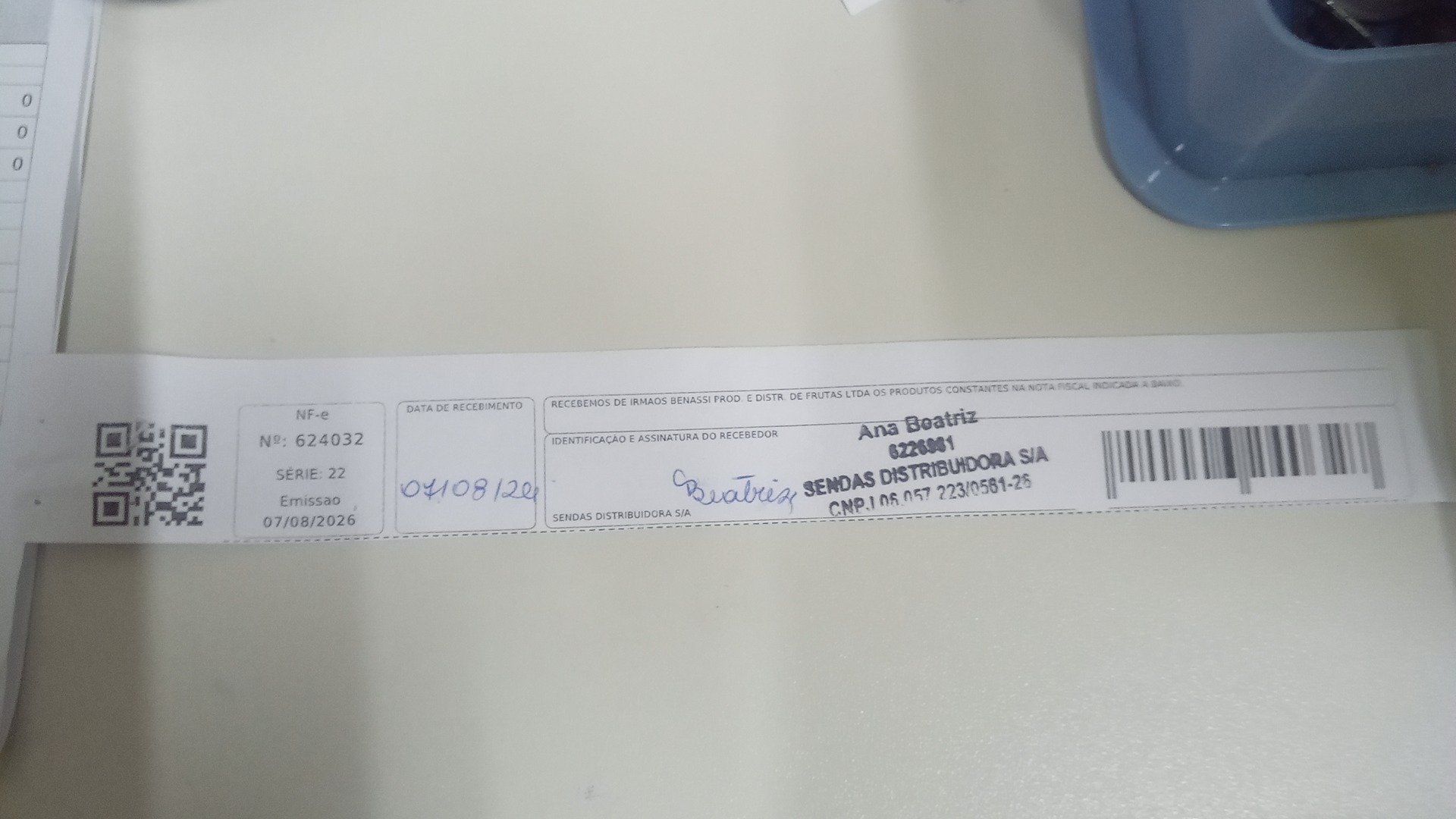 Canhoto 168046993