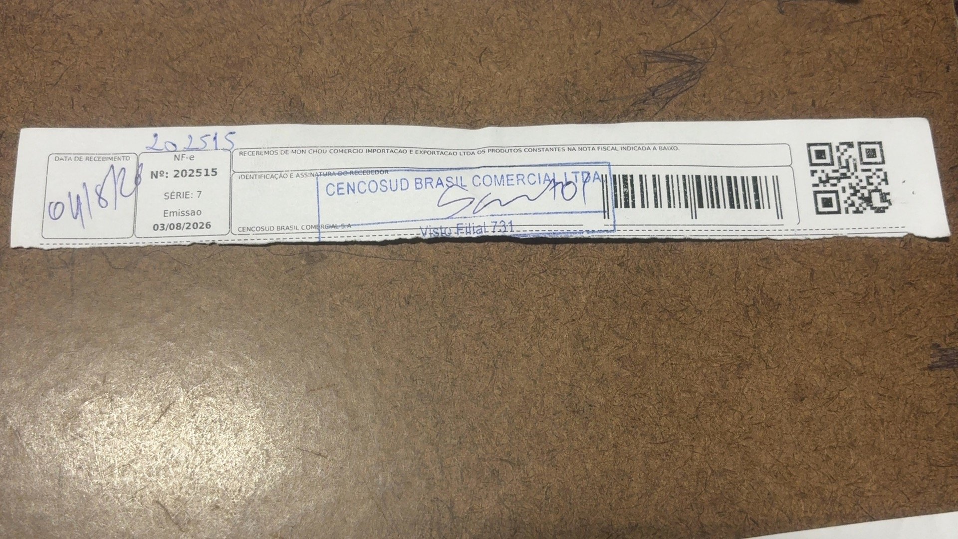 Canhoto 167439693