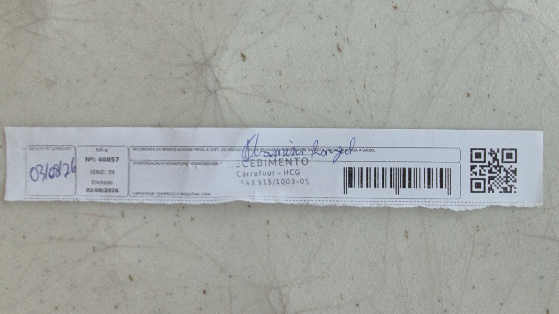 Canhoto 167177793