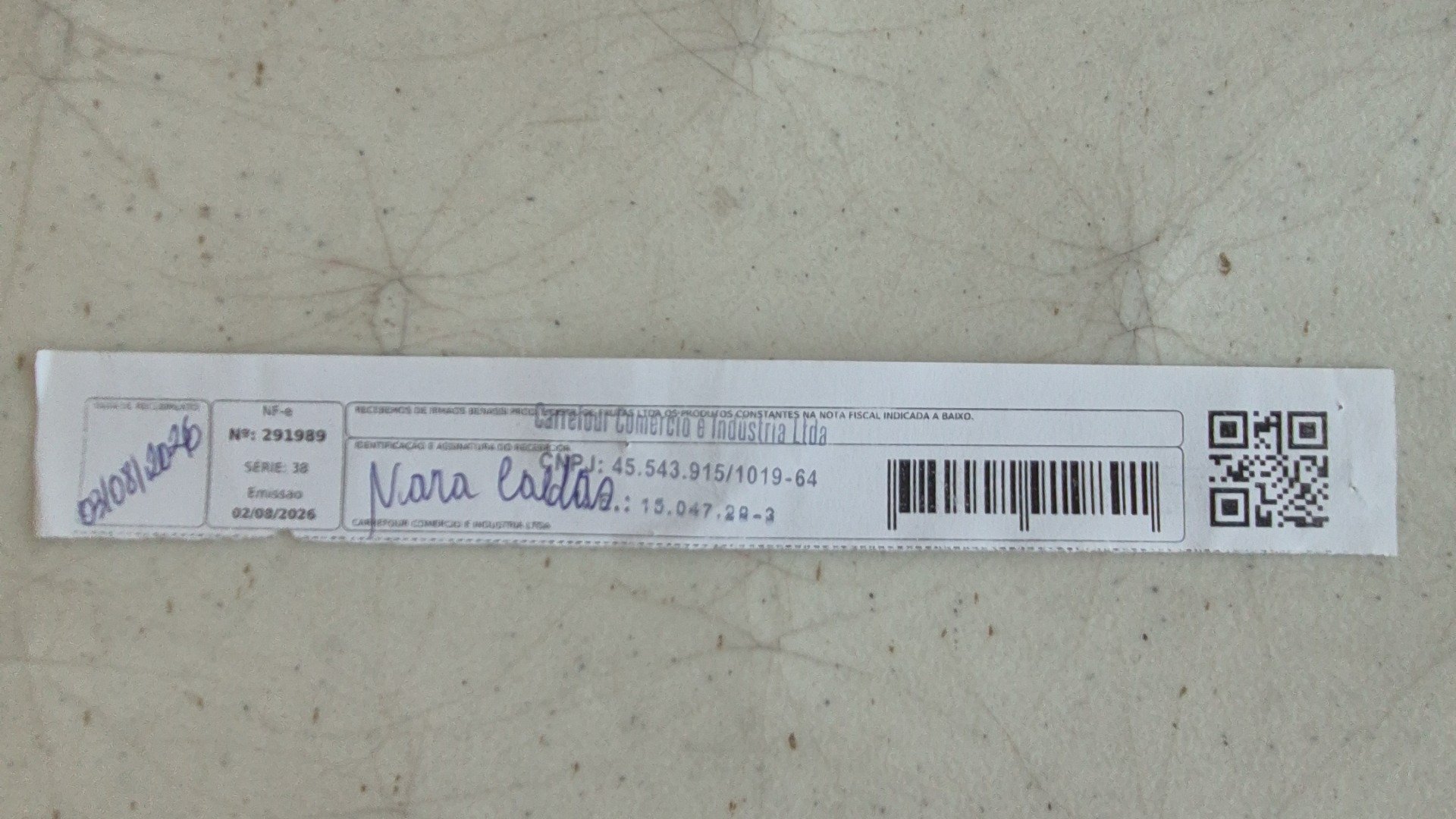 Canhoto 167178193