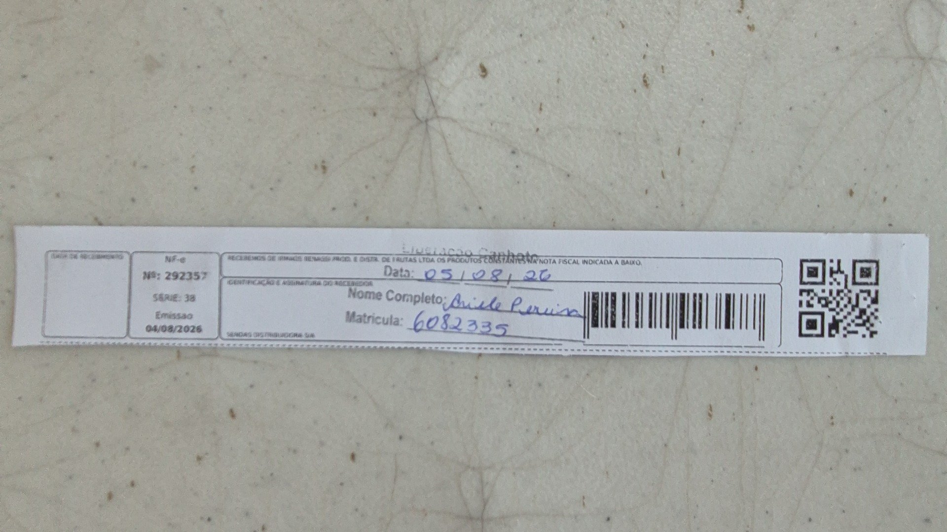 Canhoto 167594993