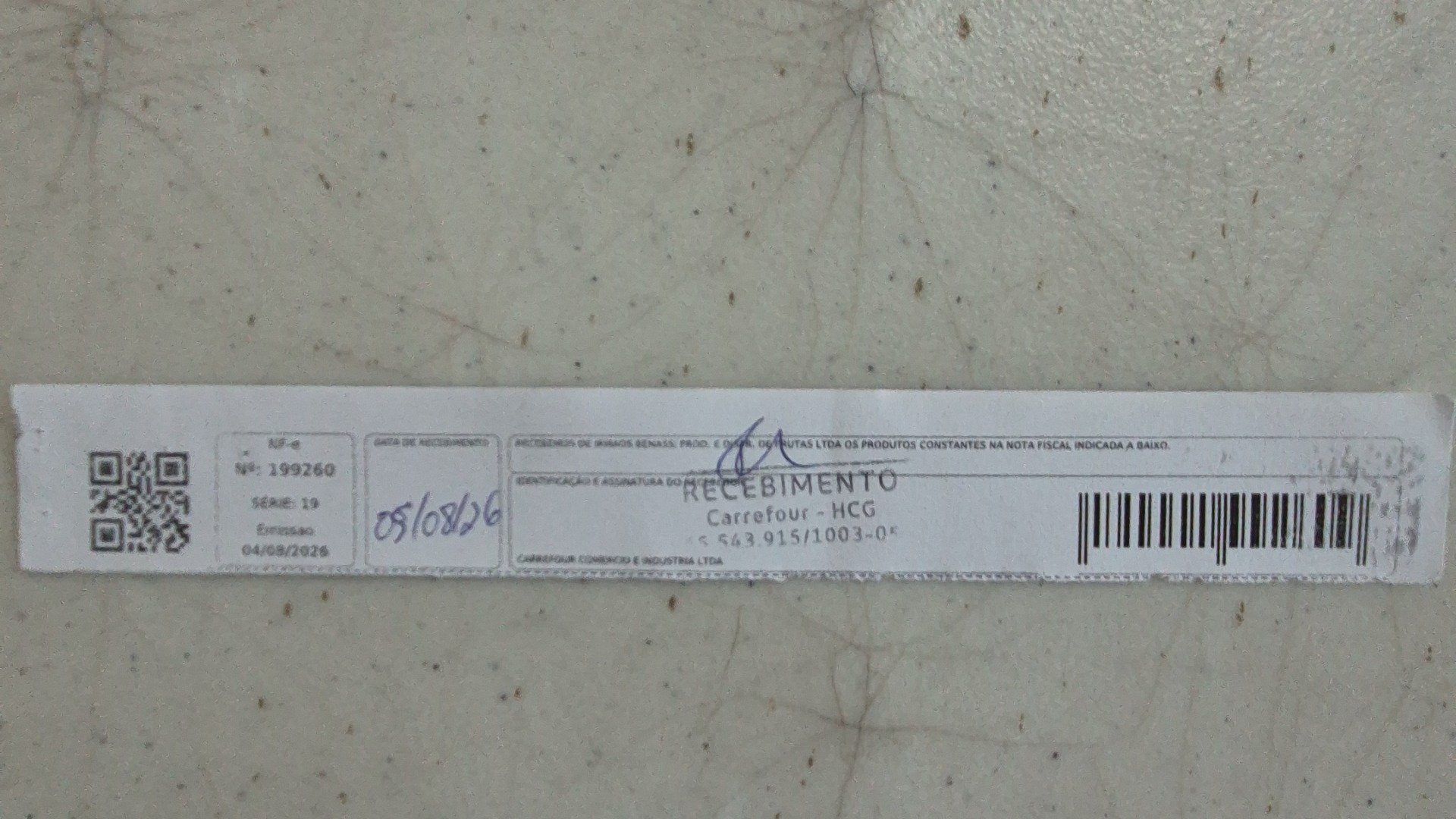 Canhoto 167609293