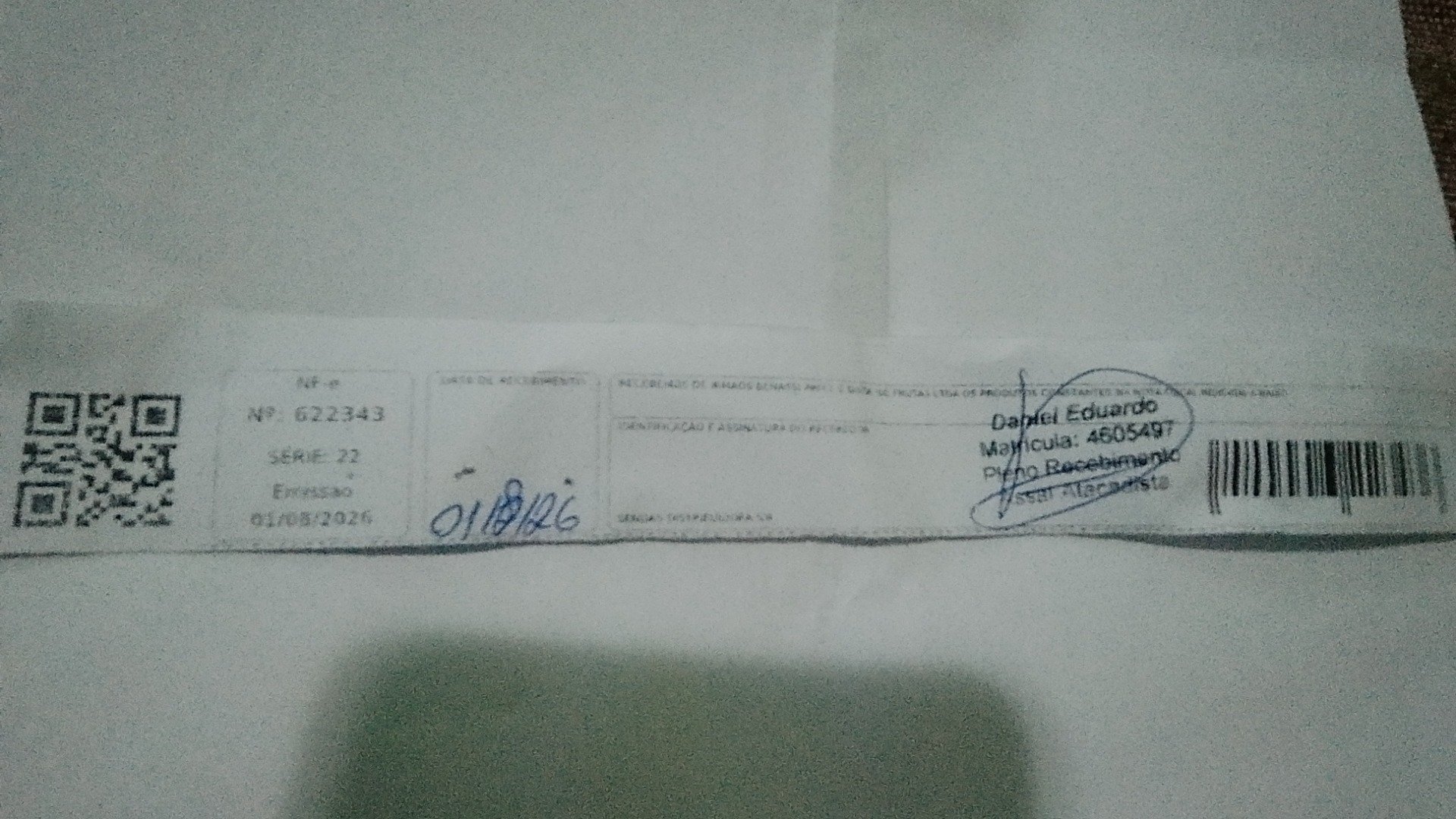 Canhoto 167030993