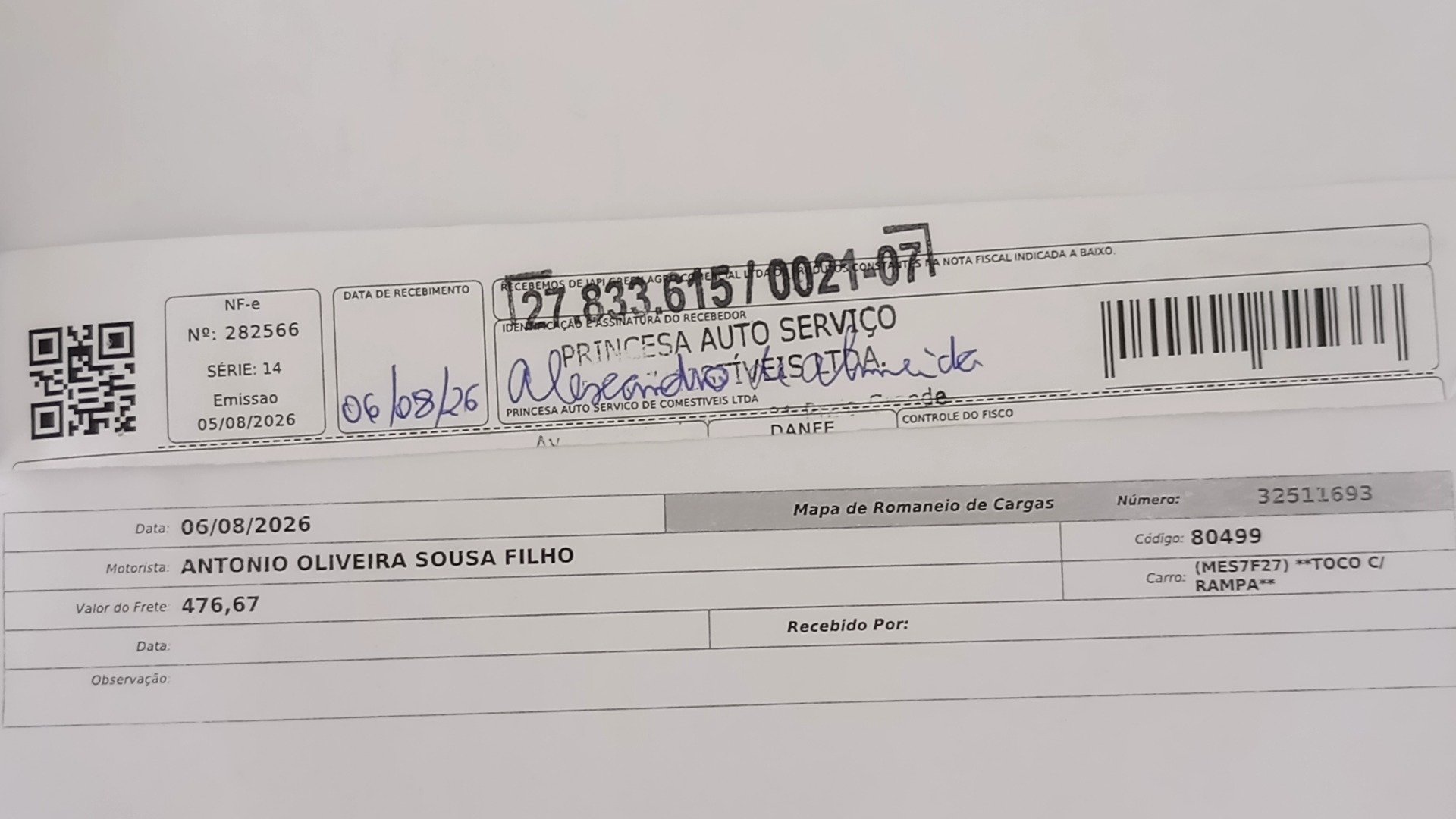 Canhoto 167803993