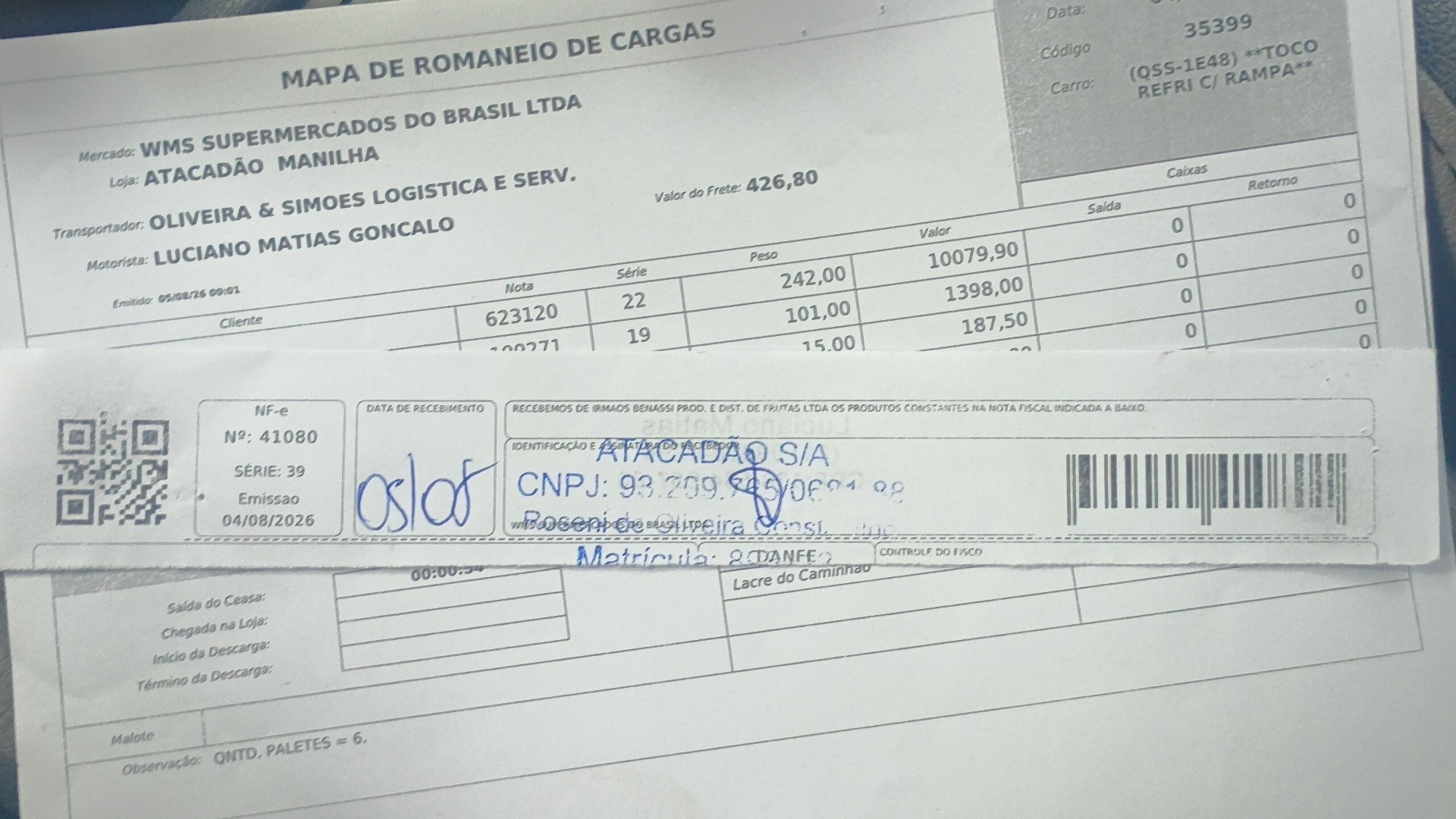 Canhoto 167608293