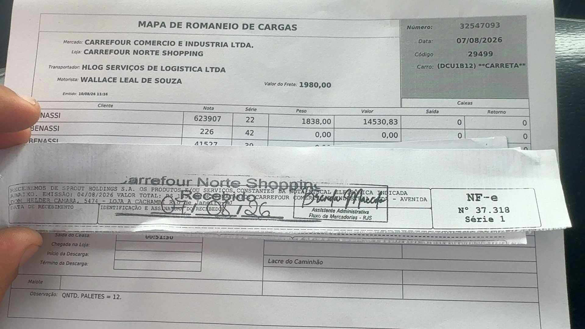 Canhoto 168025693