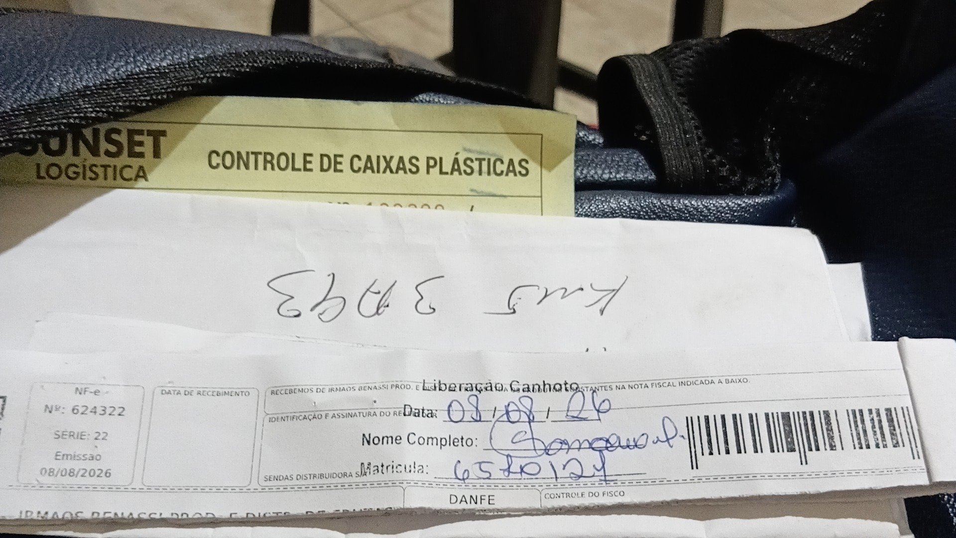 Canhoto 168285693
