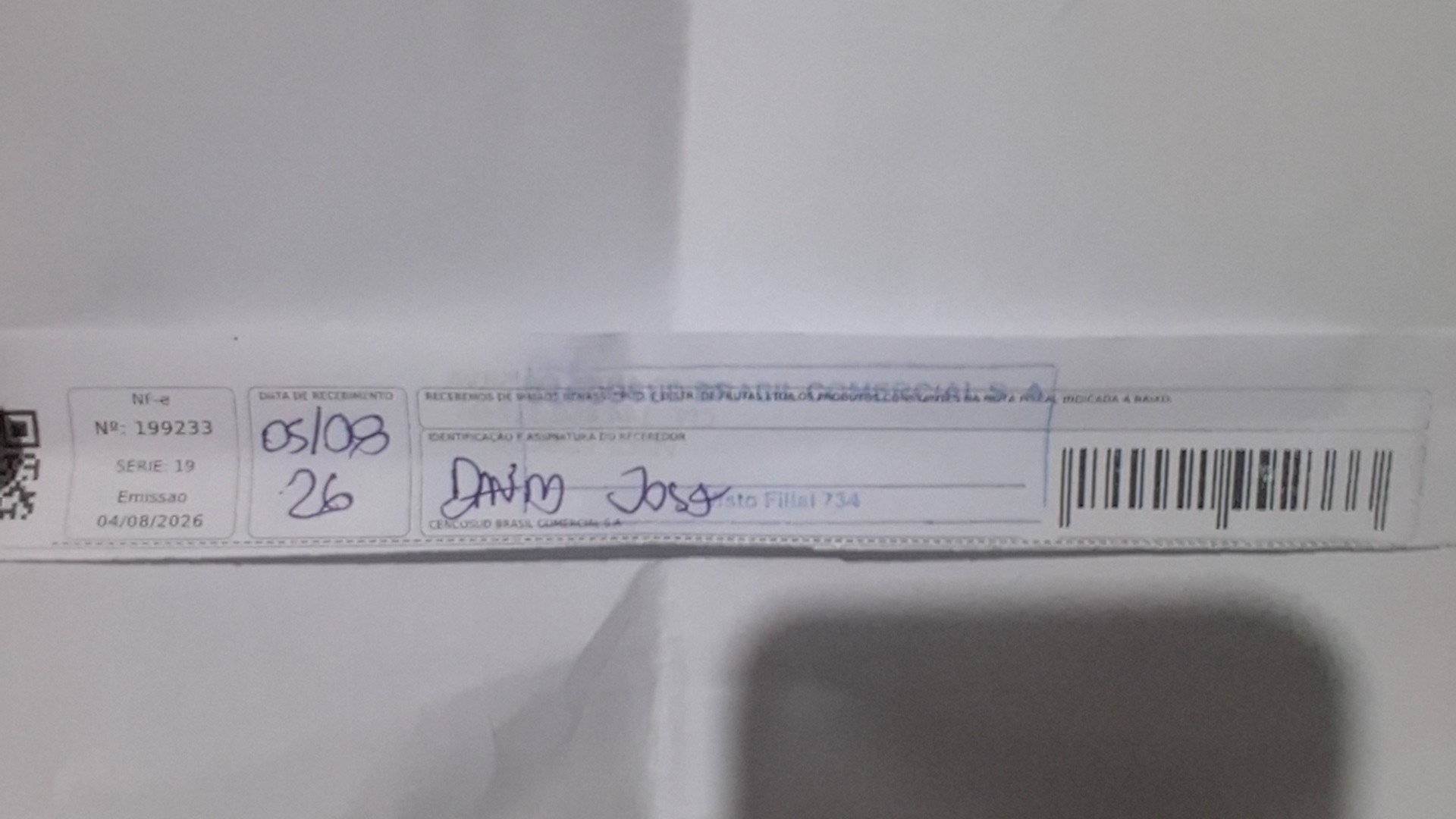 Canhoto 167685393