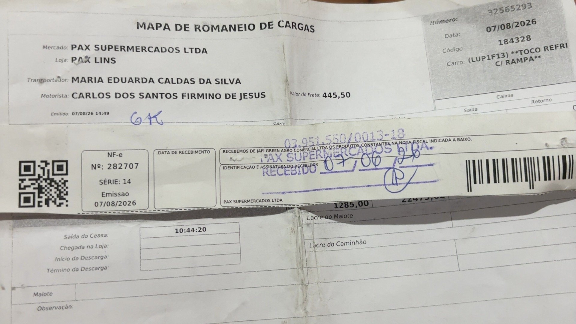 Canhoto 168147893