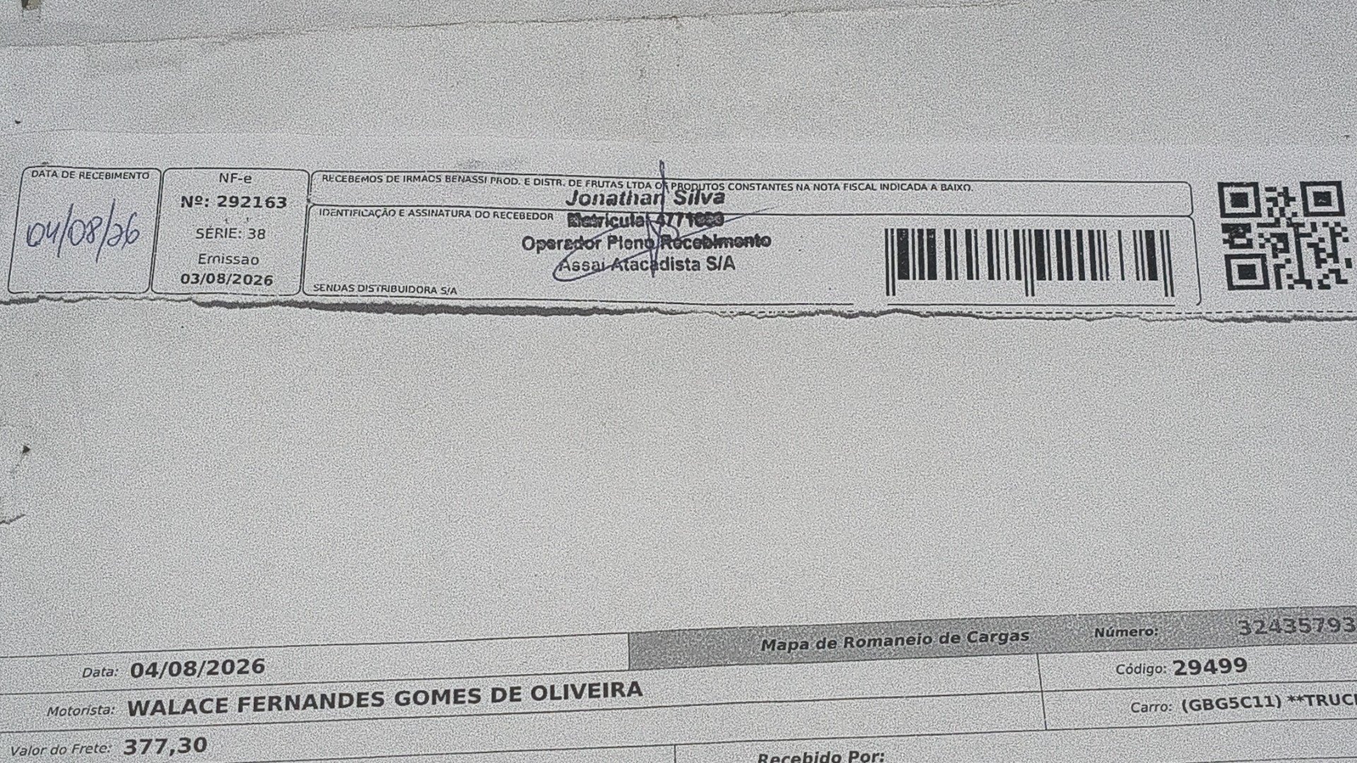 Canhoto 167405693