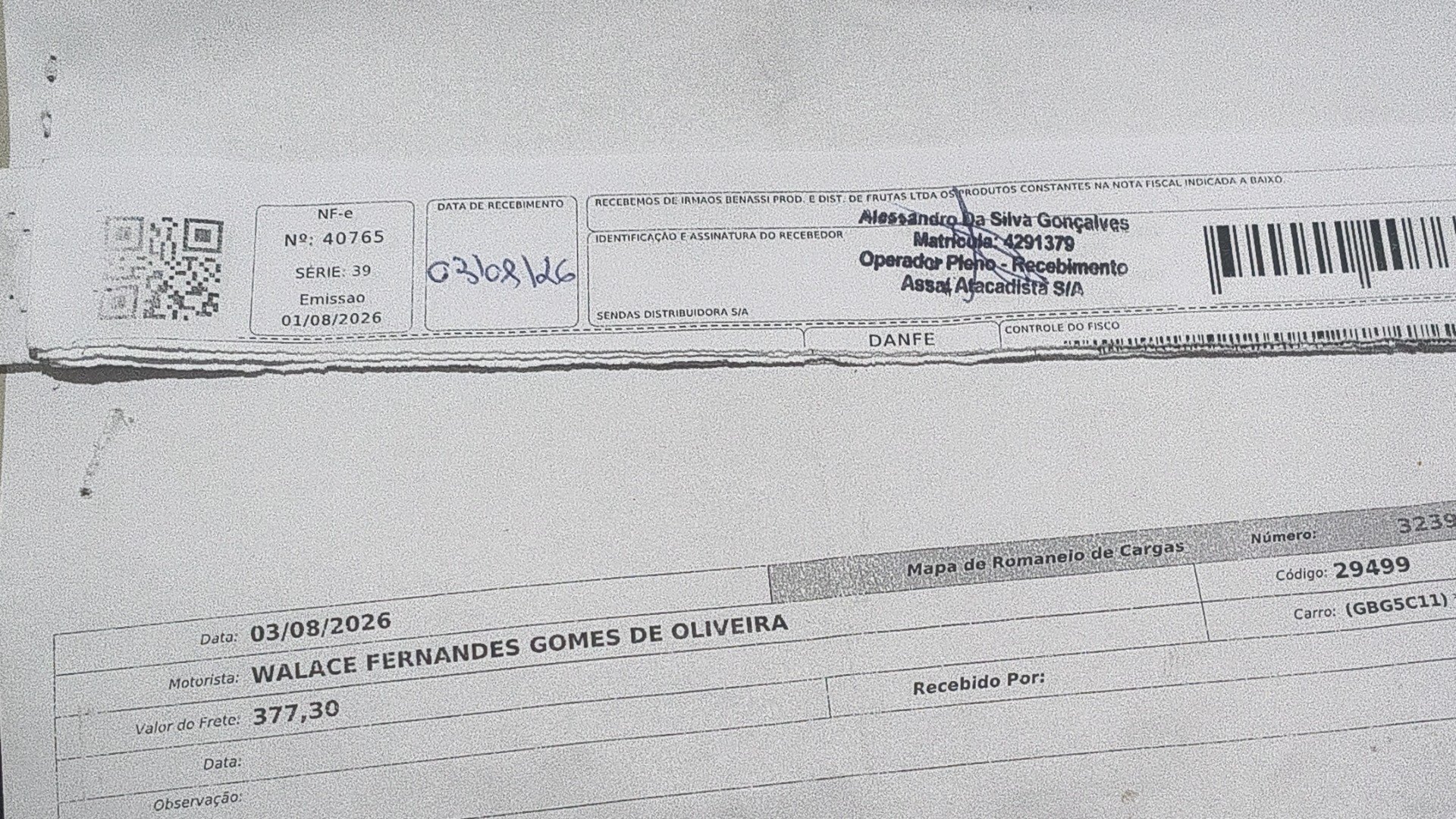 Canhoto 167204393