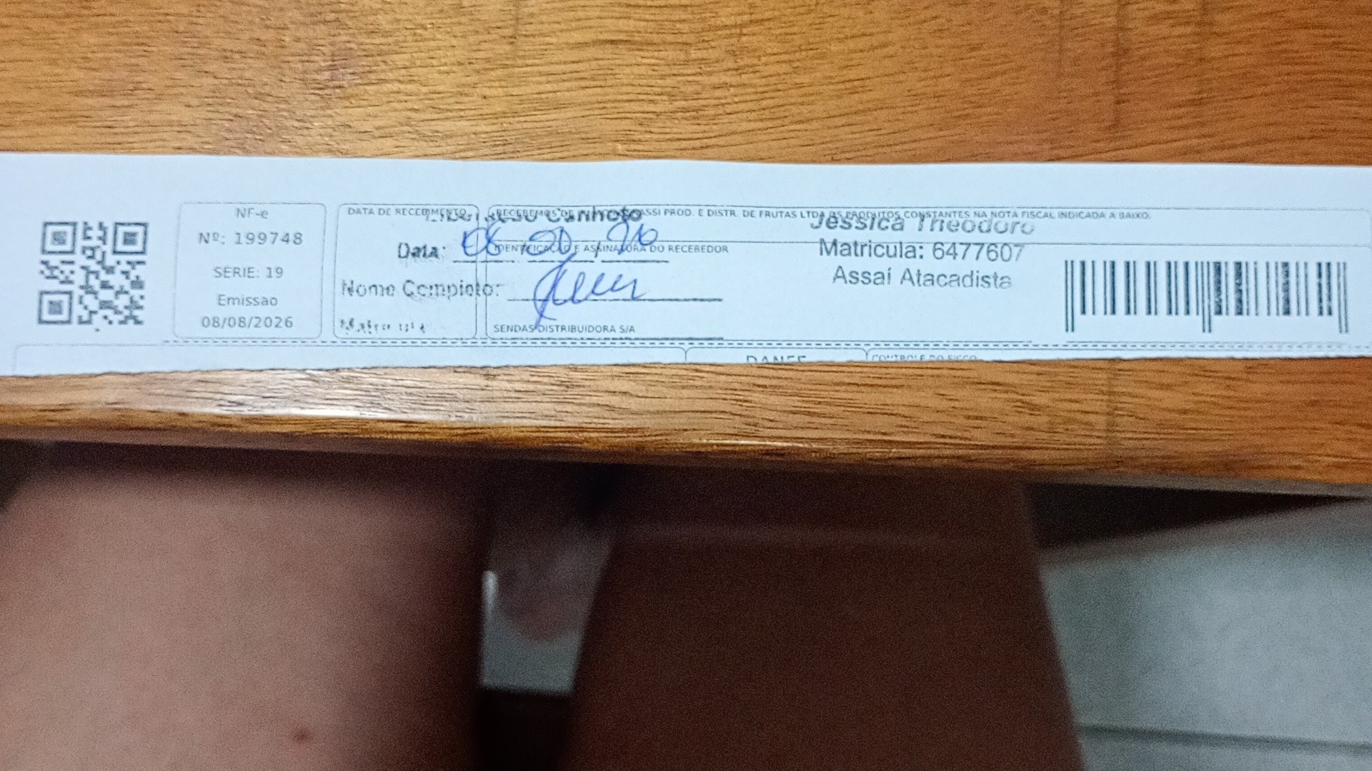 Canhoto 168303993