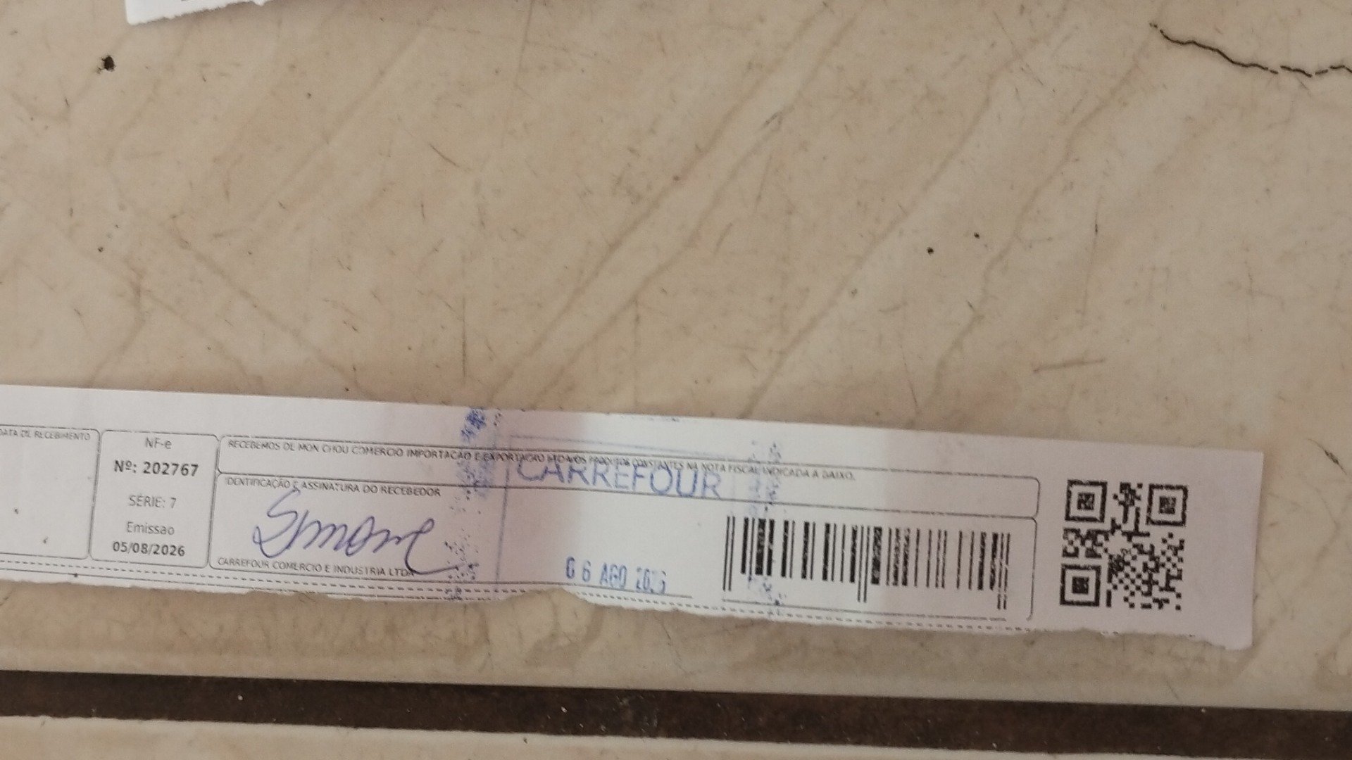 Canhoto 167811393