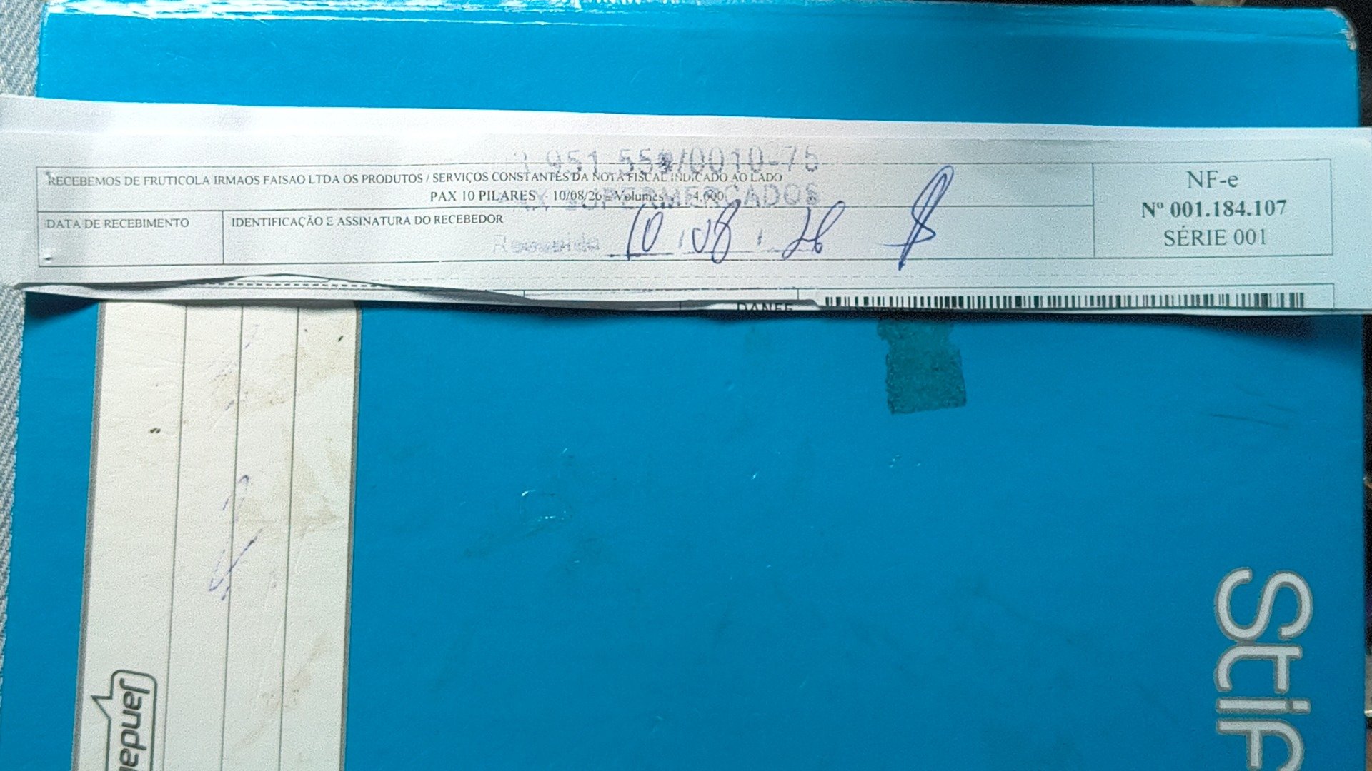 Canhoto 168576693
