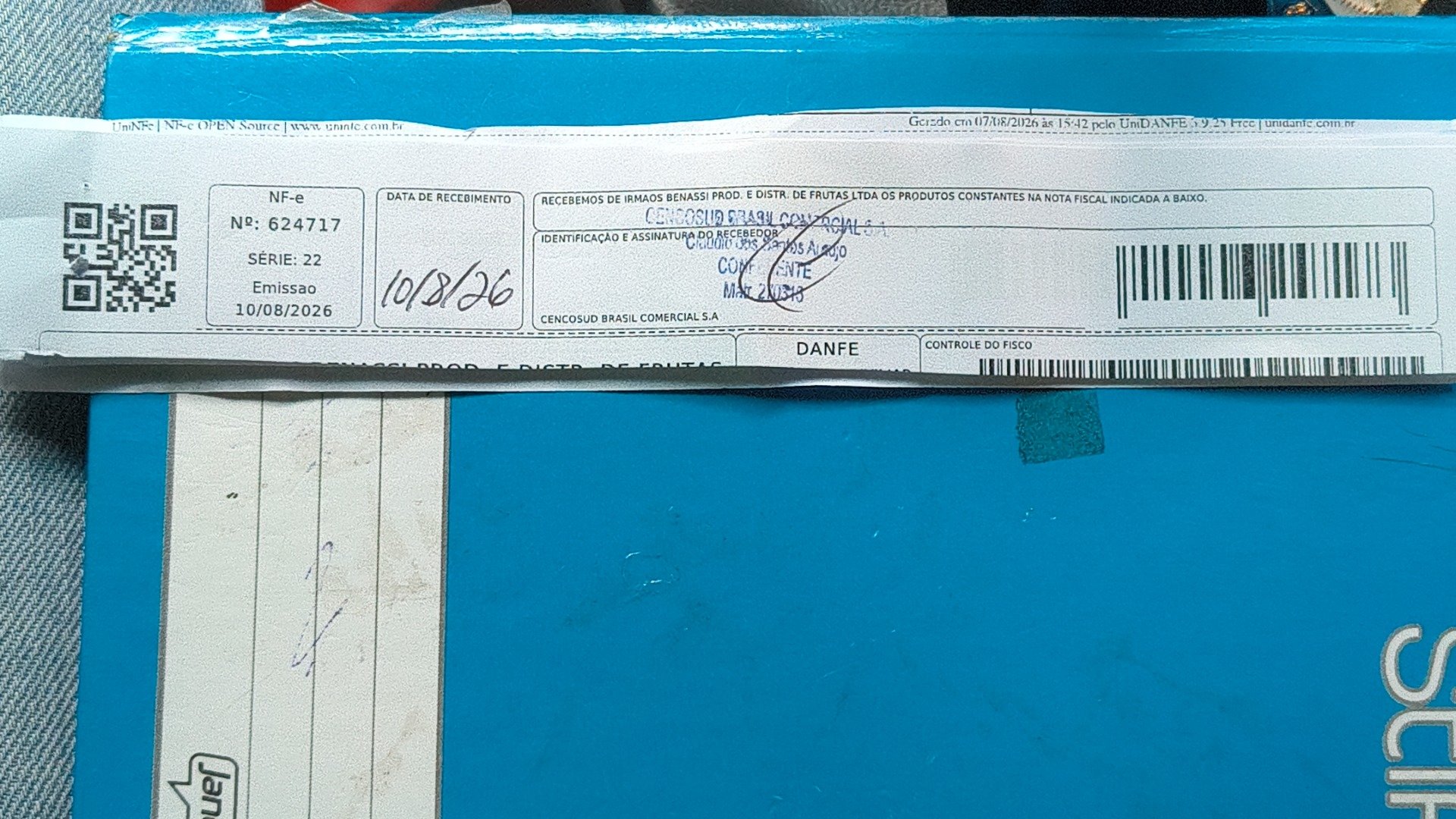 Canhoto 168534993