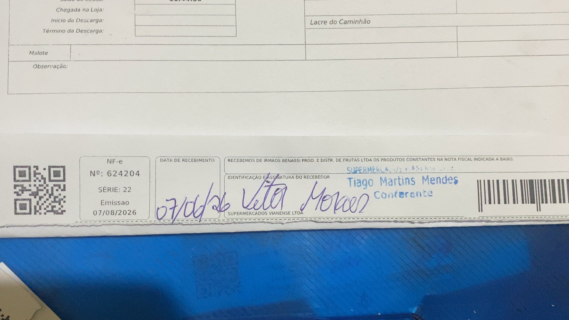 Canhoto 168150393
