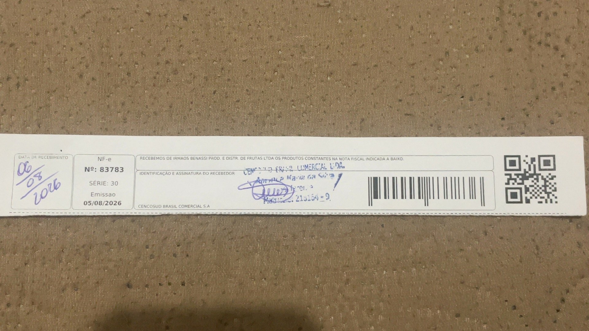 Canhoto 167840393