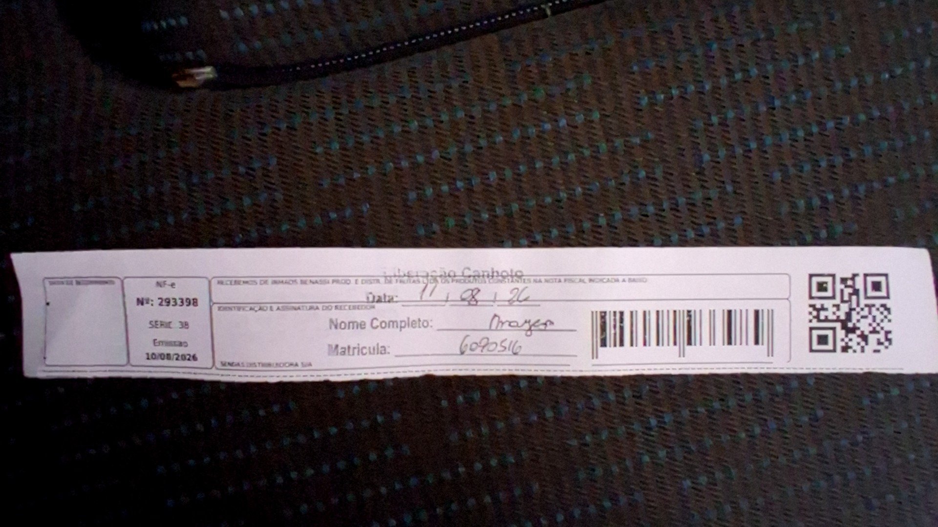 Canhoto 168677793