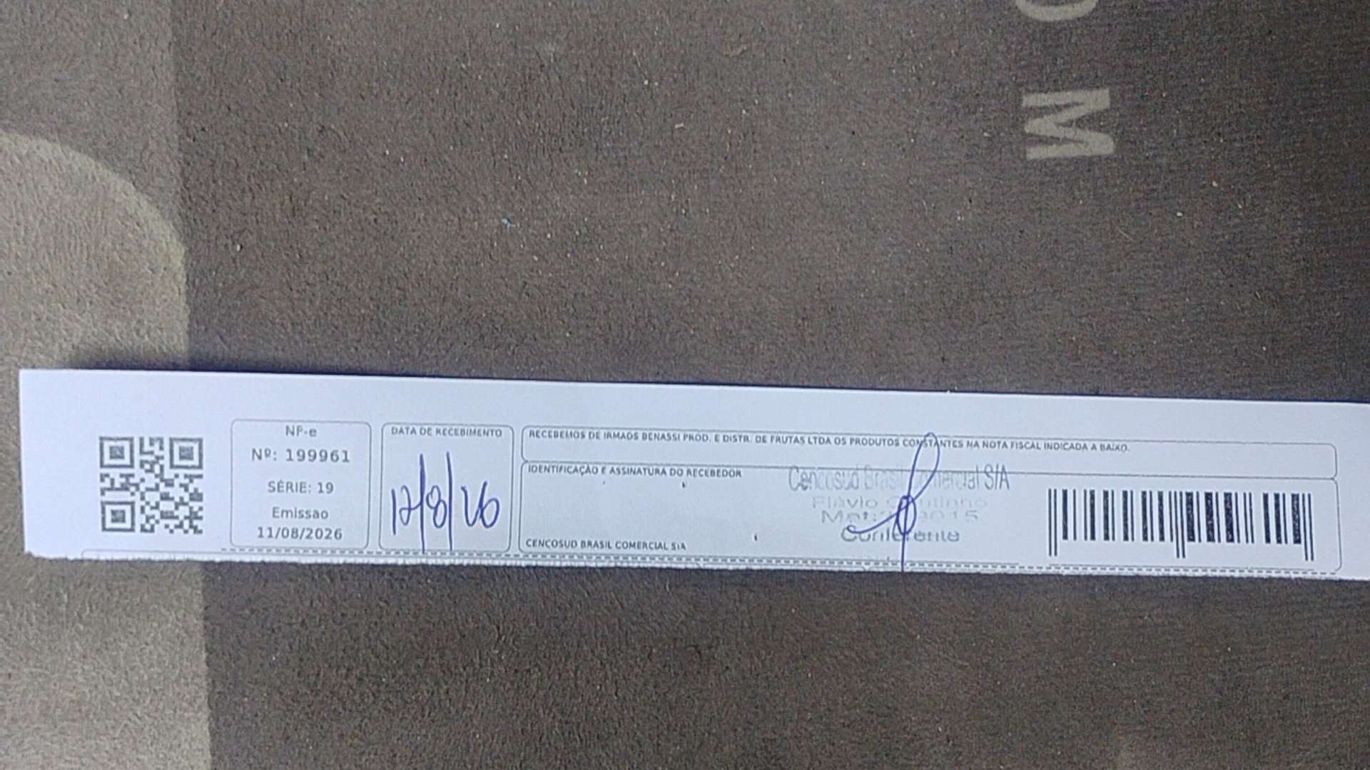 Canhoto 168962093