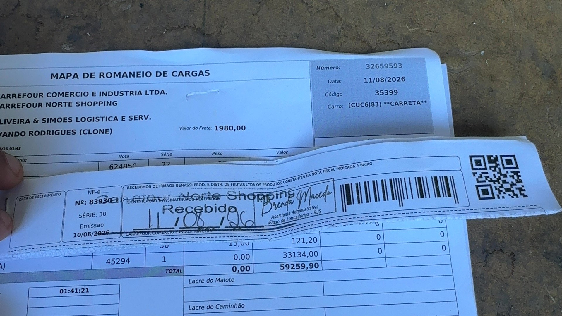 Canhoto 168689493